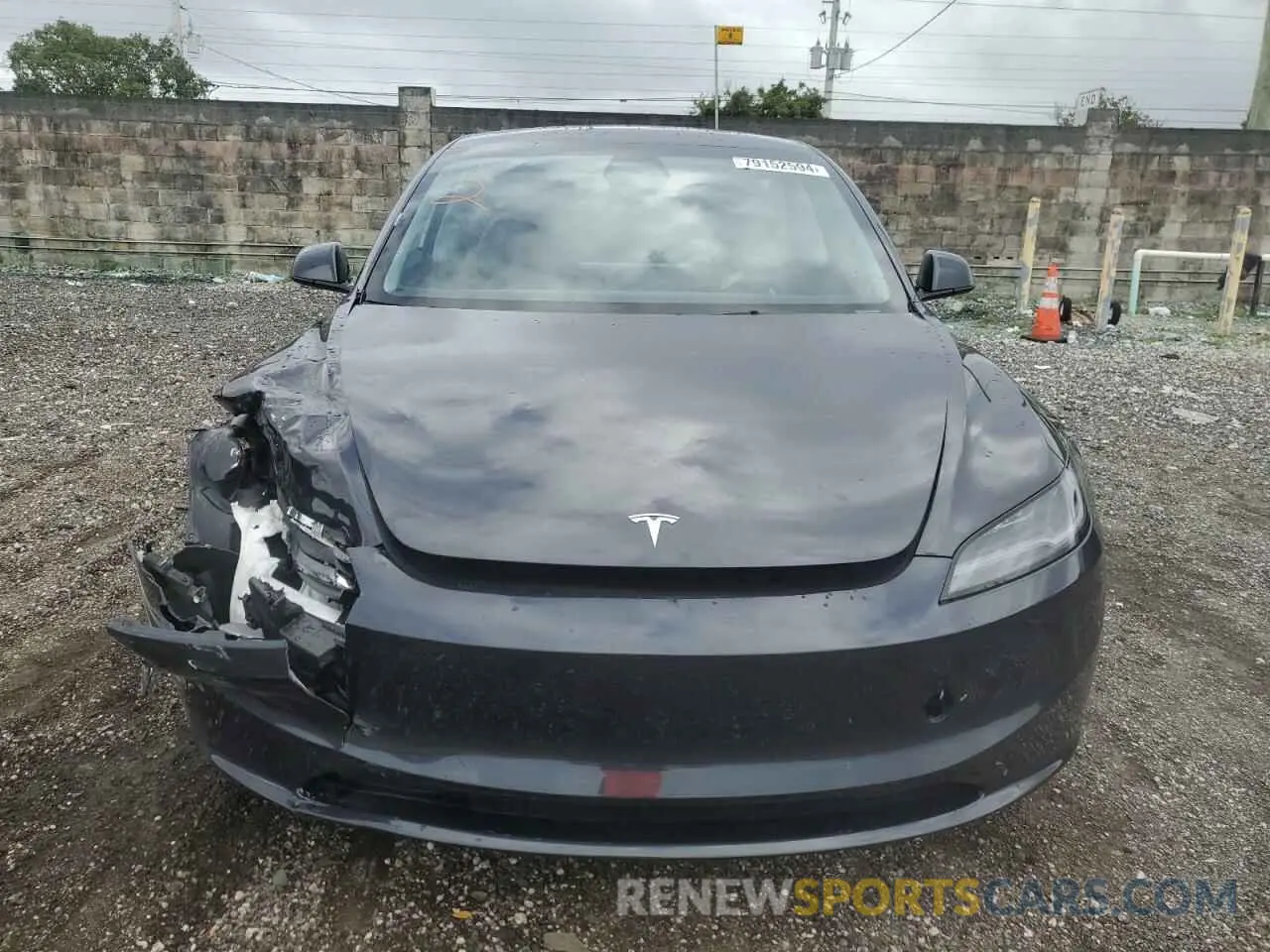 5 fotografías del automóvil dañado 5YJ3E1EA0RF768601 TESLA MODEL 3 2024