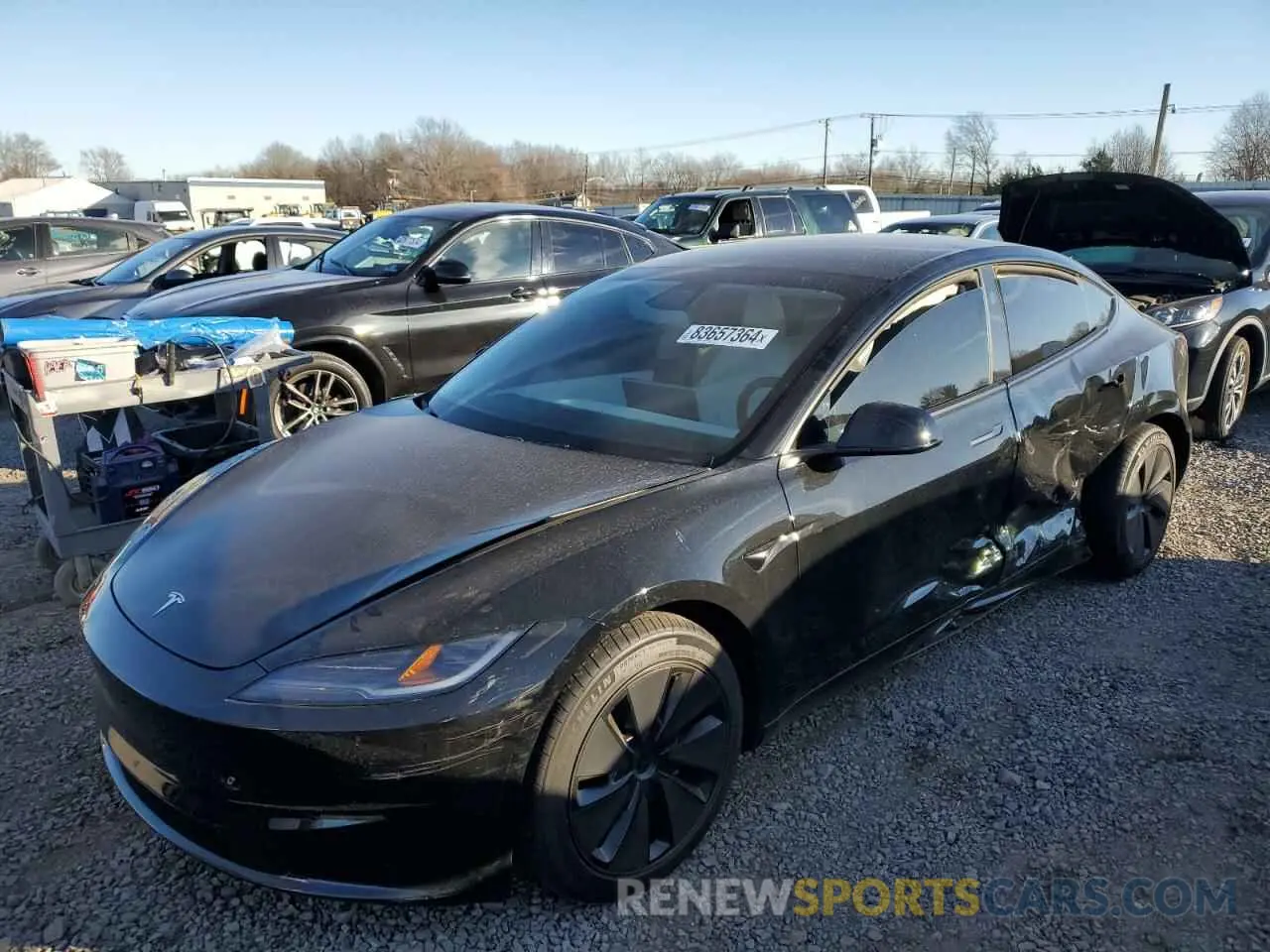 1 fotografías del automóvil dañado 5YJ3E1EA0RF801662 TESLA MODEL 3 2024
