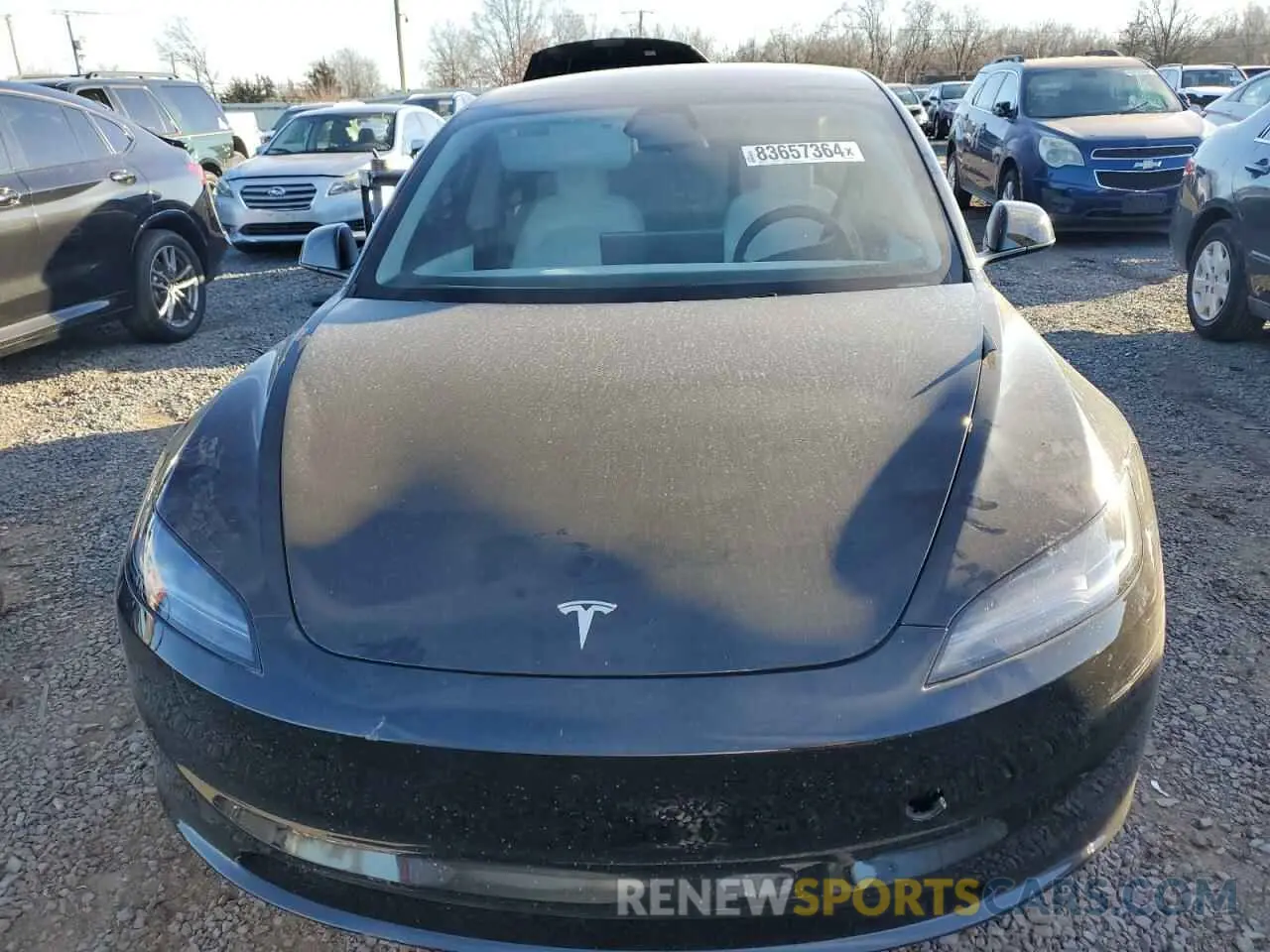5 fotografías del automóvil dañado 5YJ3E1EA0RF801662 TESLA MODEL 3 2024
