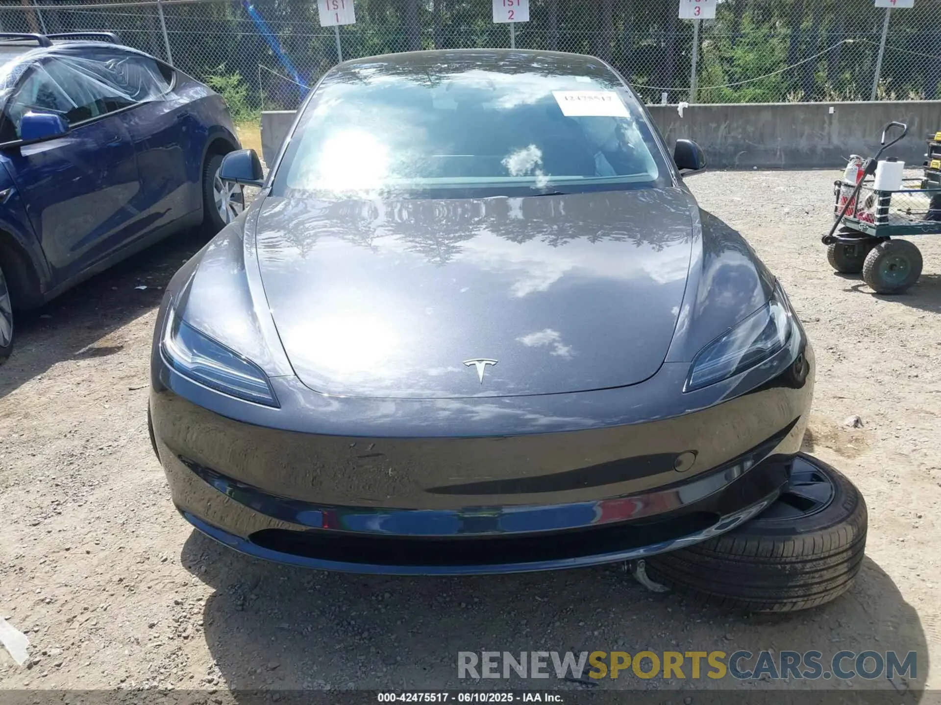 12 fotografías del automóvil dañado 5YJ3E1EA0RF823760 TESLA MODEL 3 2024