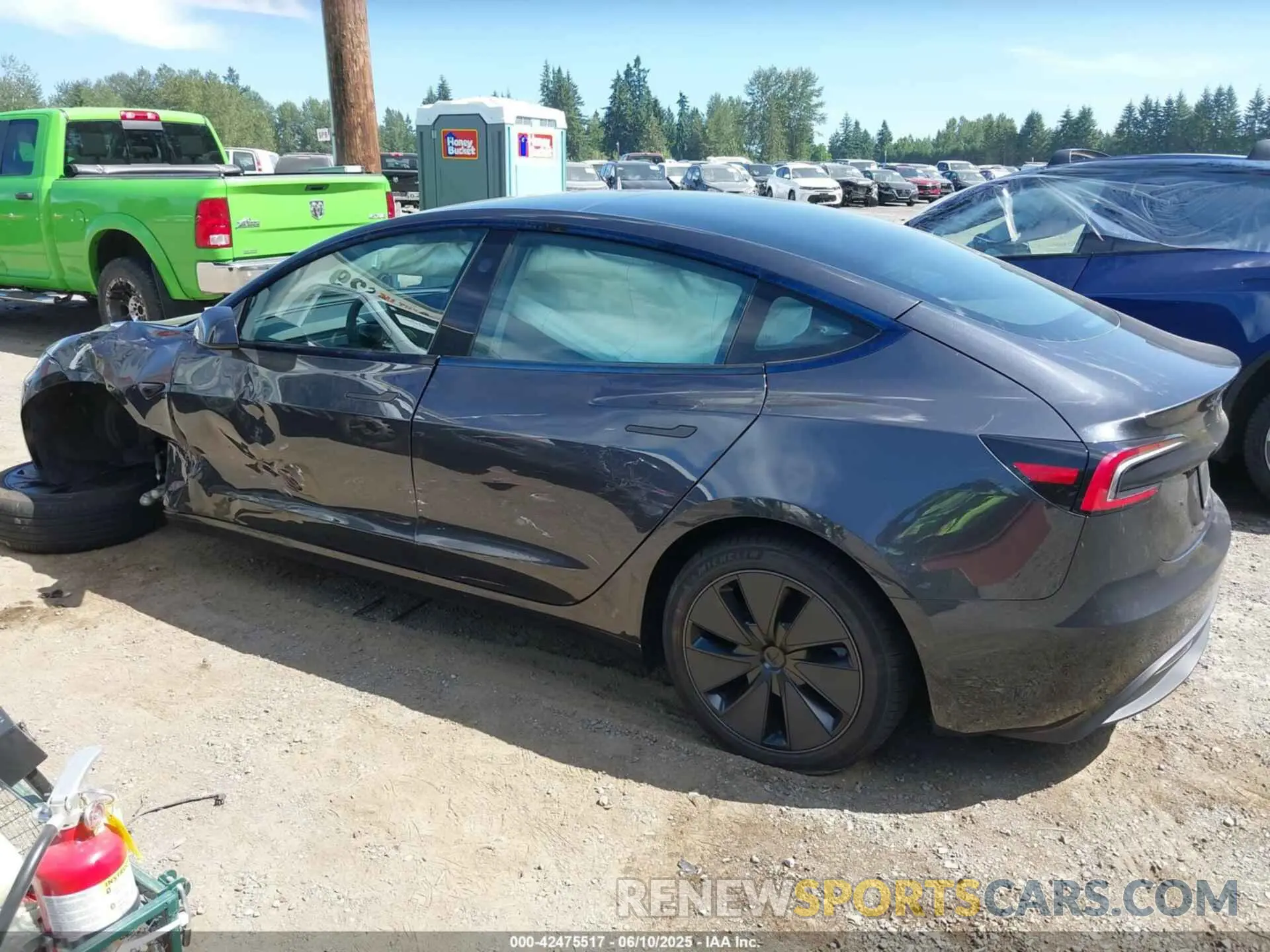 14 fotografías del automóvil dañado 5YJ3E1EA0RF823760 TESLA MODEL 3 2024