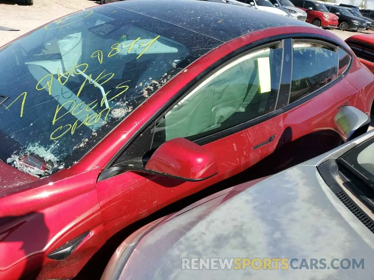 7 fotografías del automóvil dañado 5YJ3E1EA0RF828537 TESLA MODEL 3 2024