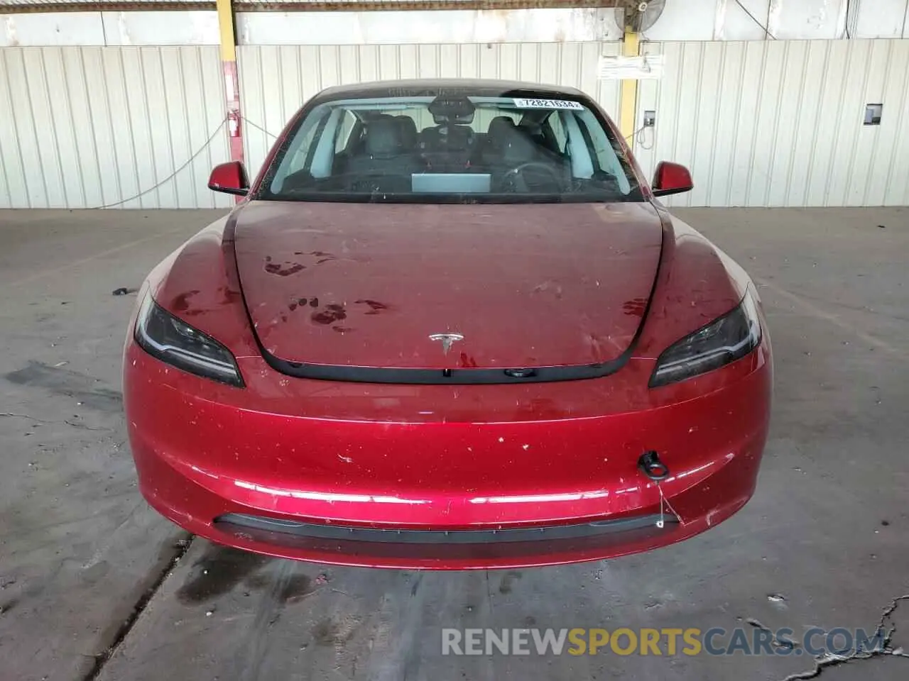 5 fotografías del automóvil dañado 5YJ3E1EA0RF830675 TESLA MODEL 3 2024