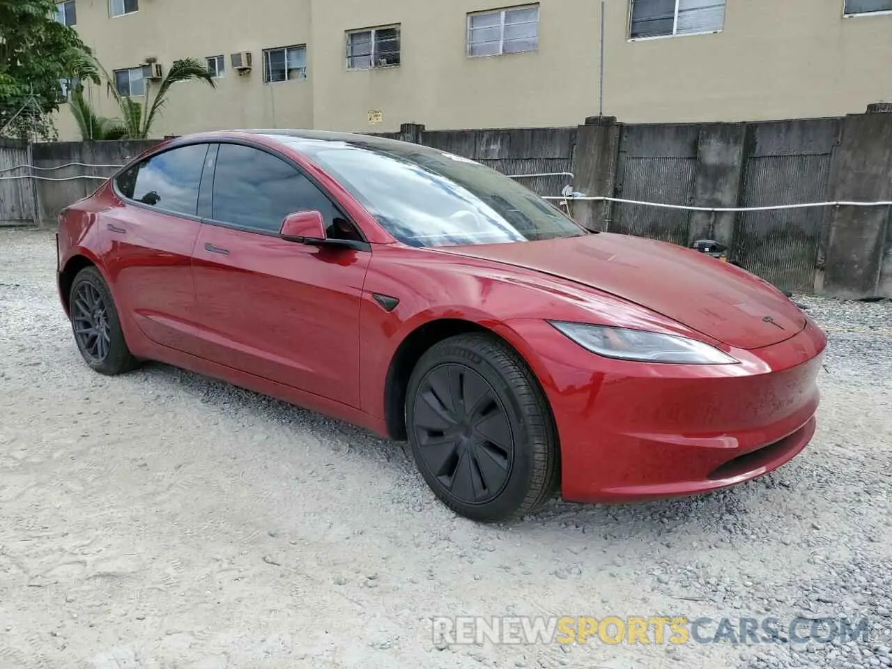 4 fotografías del automóvil dañado 5YJ3E1EA0RF856676 TESLA MODEL 3 2024