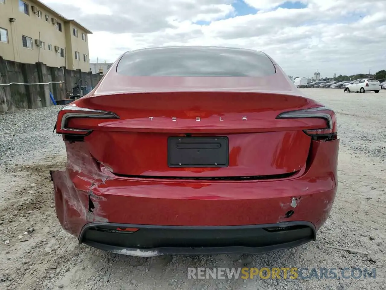 6 fotografías del automóvil dañado 5YJ3E1EA0RF856676 TESLA MODEL 3 2024