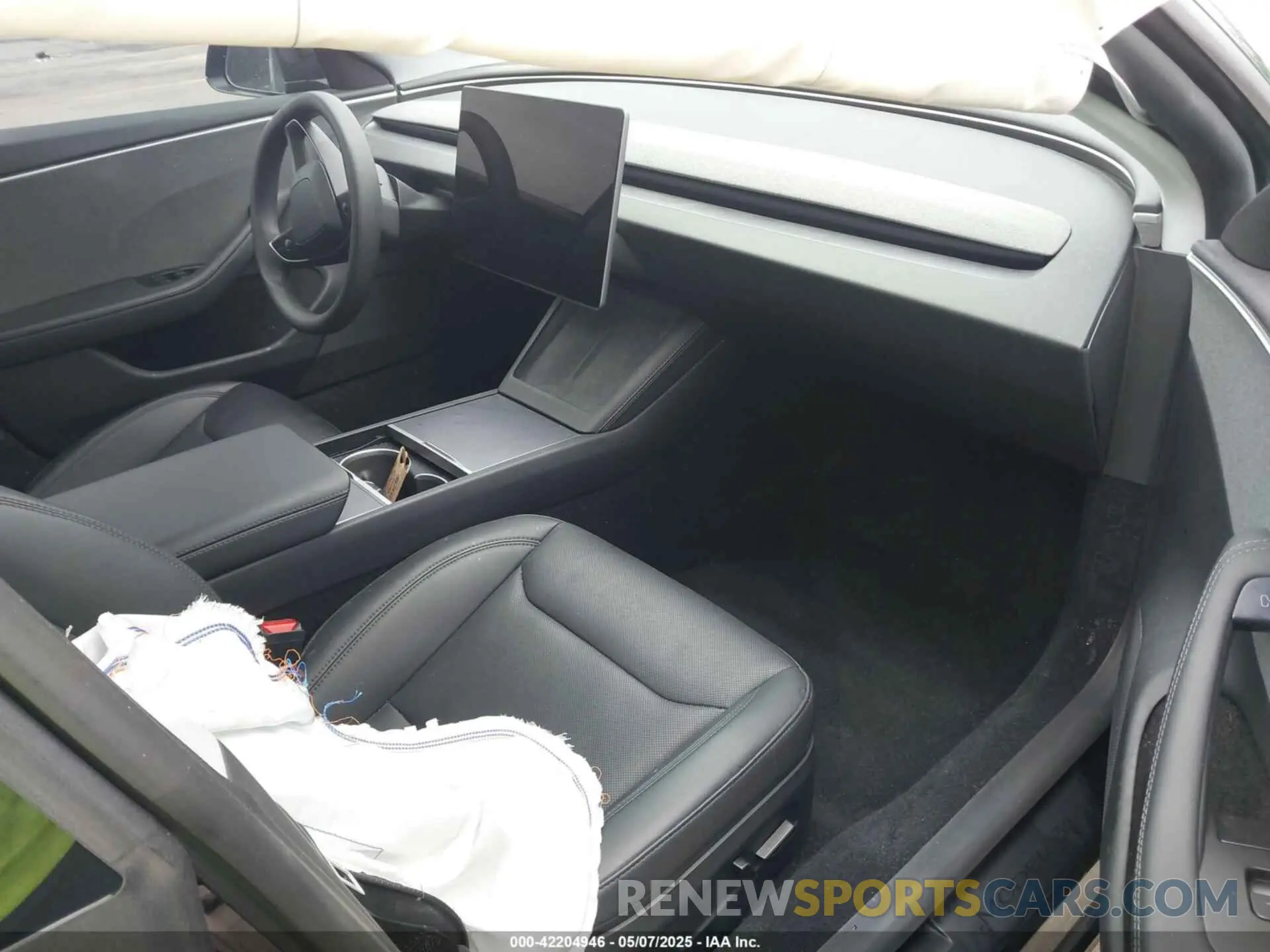 5 fotografías del automóvil dañado 5YJ3E1EA0RF856726 TESLA MODEL 3 2024