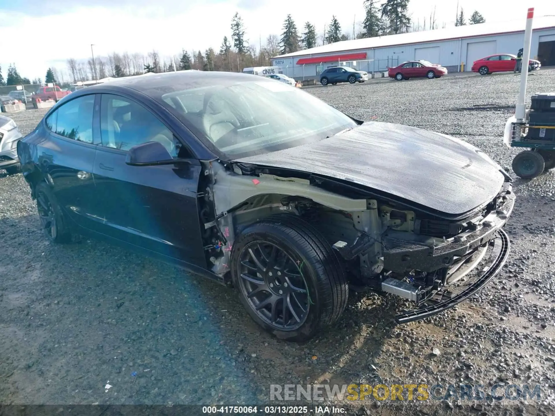 1 fotografías del automóvil dañado 5YJ3E1EA0RF871646 TESLA MODEL 3 2024