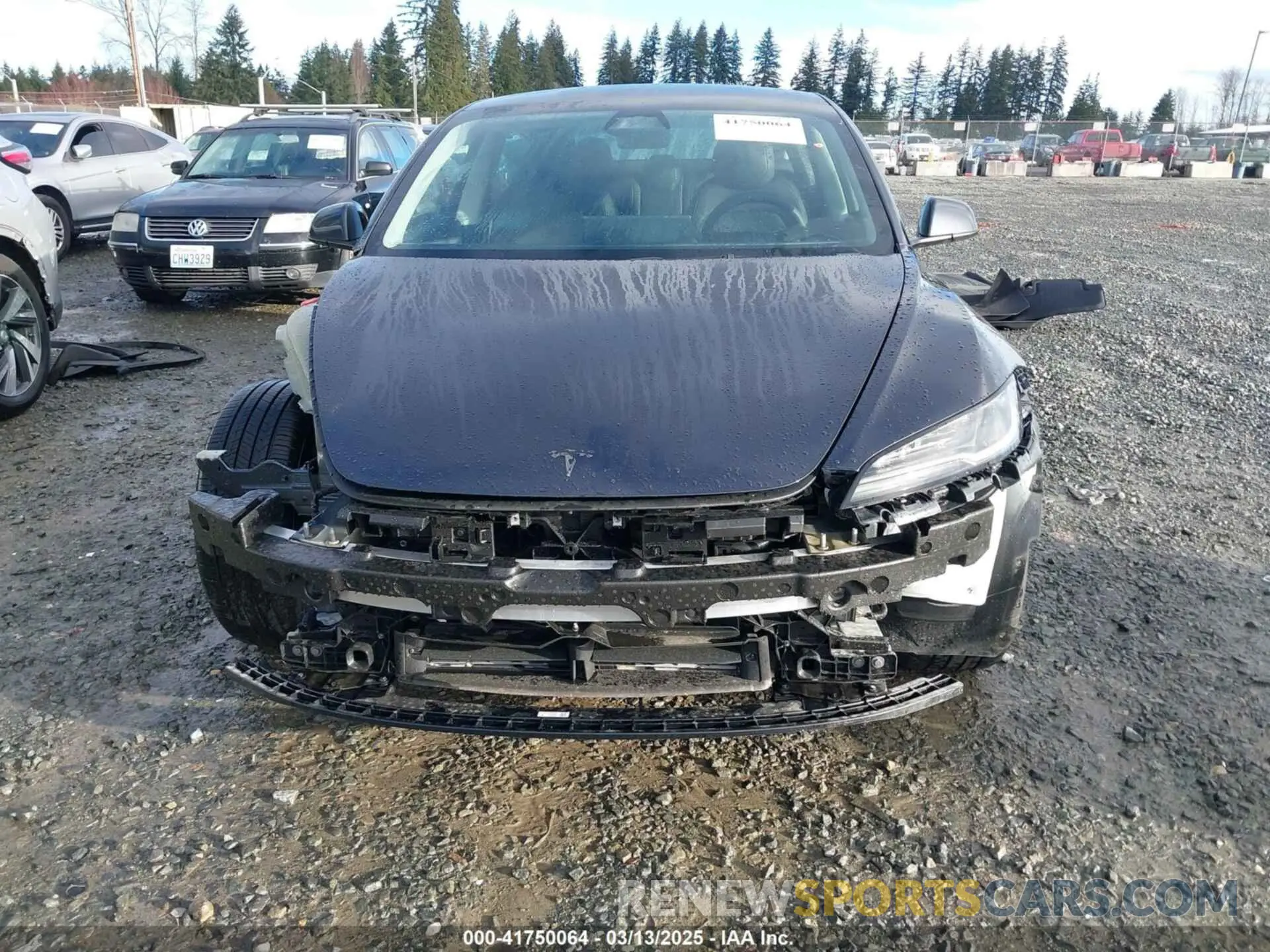 13 fotografías del automóvil dañado 5YJ3E1EA0RF871646 TESLA MODEL 3 2024