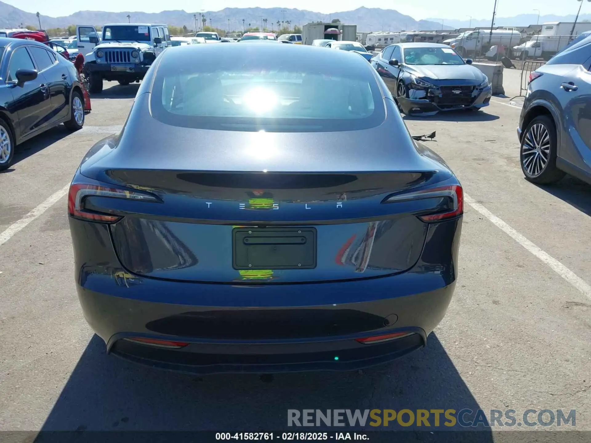 15 fotografías del automóvil dañado 5YJ3E1EA0RF871954 TESLA MODEL 3 2024