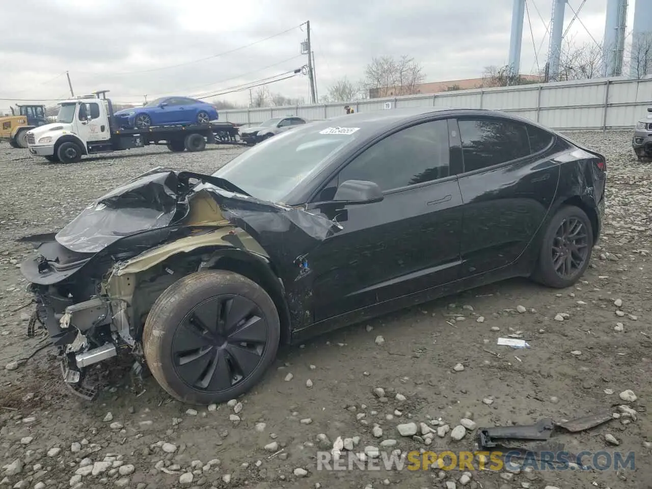 1 fotografías del automóvil dañado 5YJ3E1EA1RF730892 TESLA MODEL 3 2024