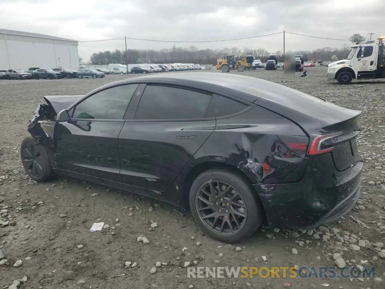 2 fotografías del automóvil dañado 5YJ3E1EA1RF730892 TESLA MODEL 3 2024