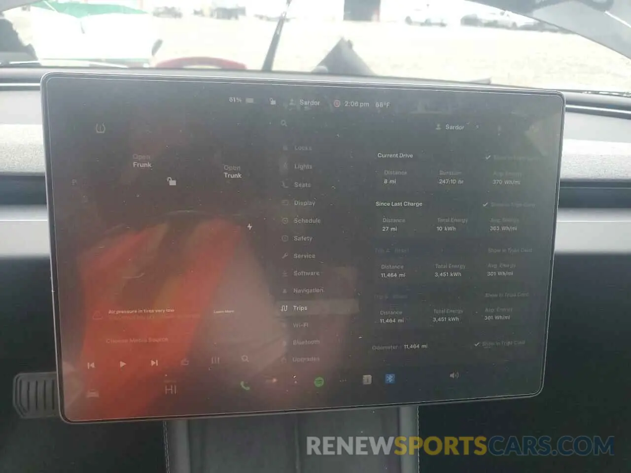 9 fotografías del automóvil dañado 5YJ3E1EA1RF730892 TESLA MODEL 3 2024