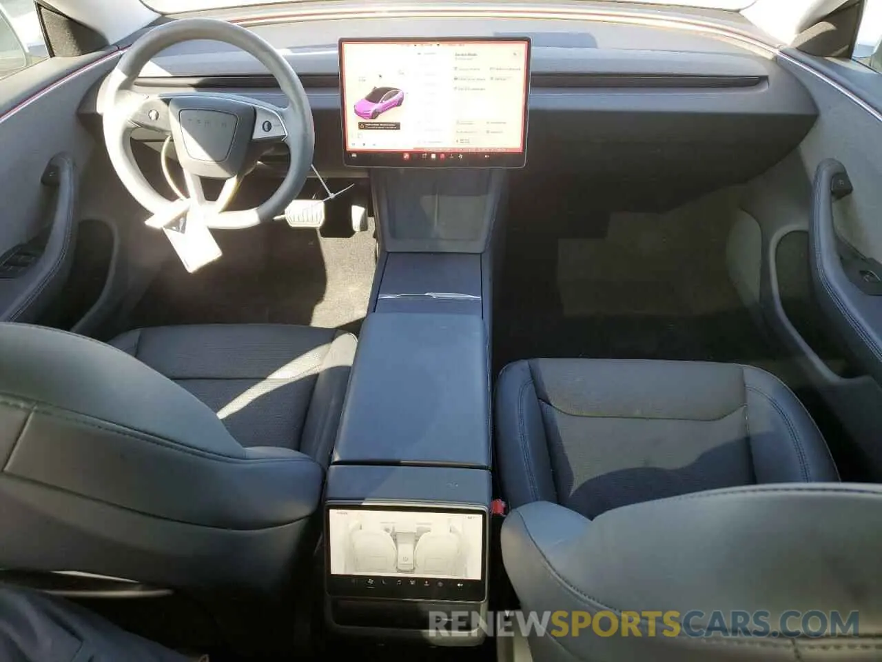 8 fotografías del automóvil dañado 5YJ3E1EA1RF742511 TESLA MODEL 3 2024
