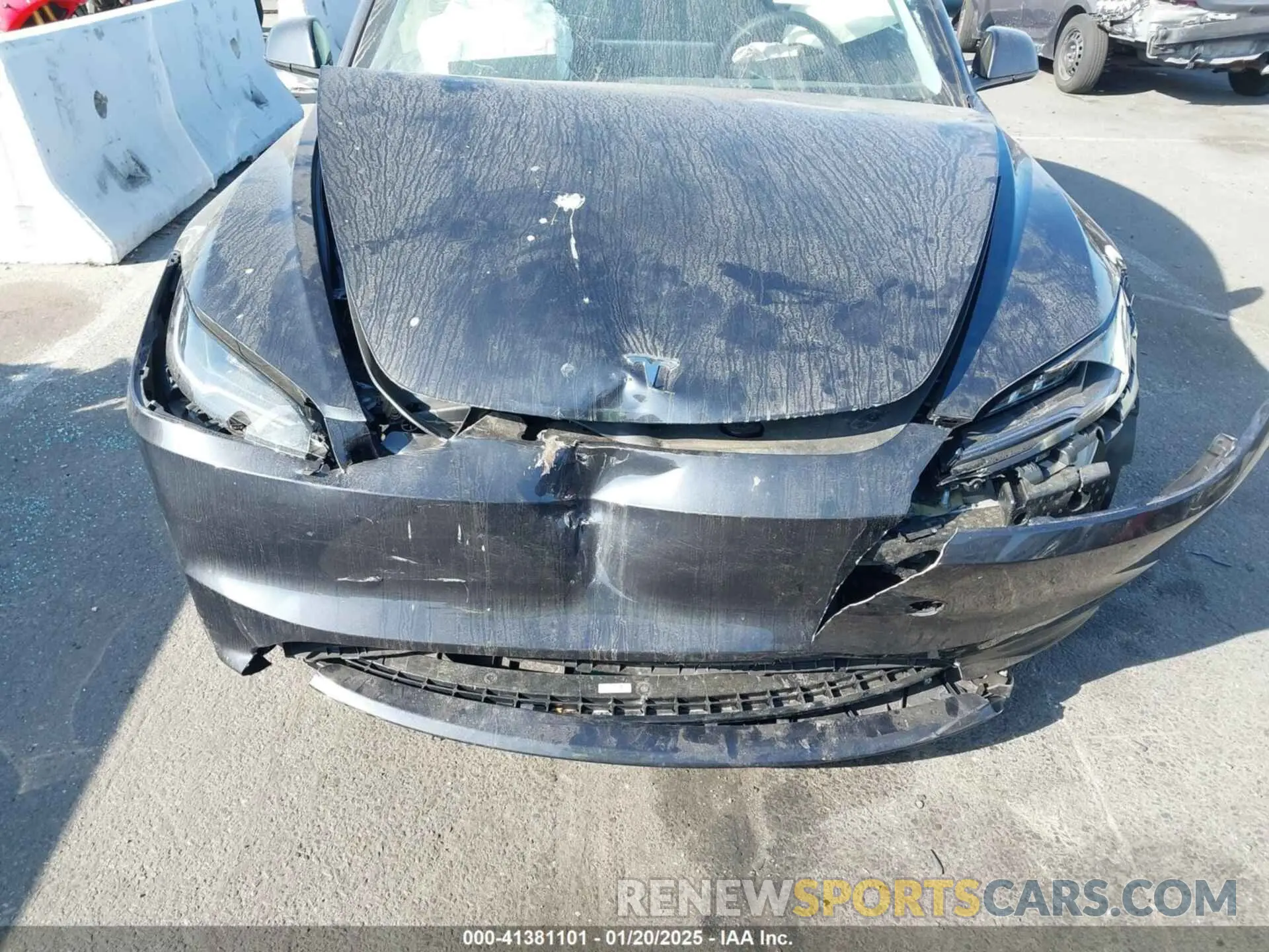 6 fotografías del automóvil dañado 5YJ3E1EA1RF745909 TESLA MODEL 3 2024