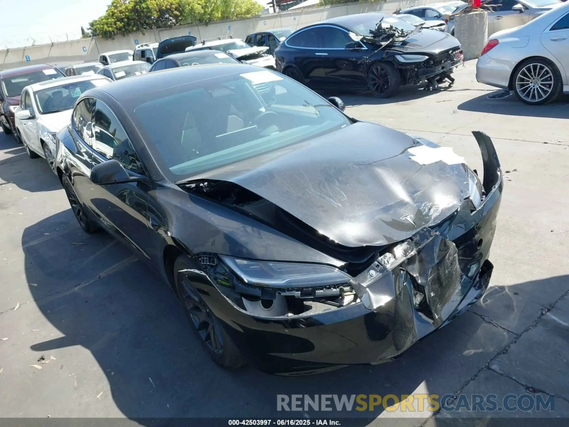 1 fotografías del automóvil dañado 5YJ3E1EA1RF821113 TESLA MODEL 3 2024