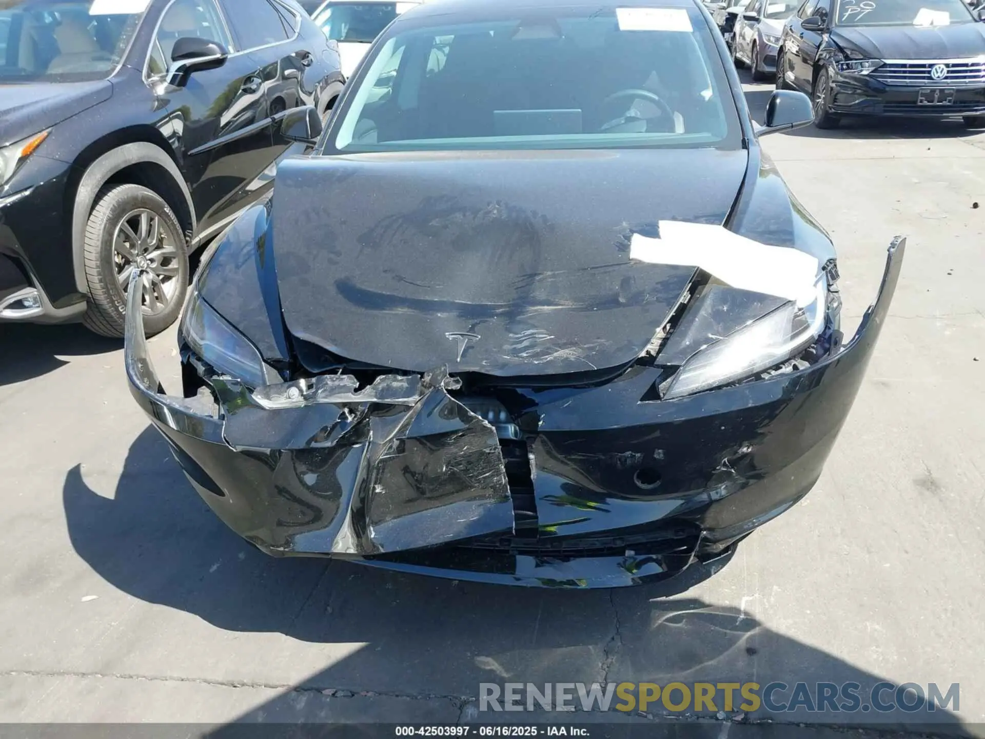13 fotografías del automóvil dañado 5YJ3E1EA1RF821113 TESLA MODEL 3 2024