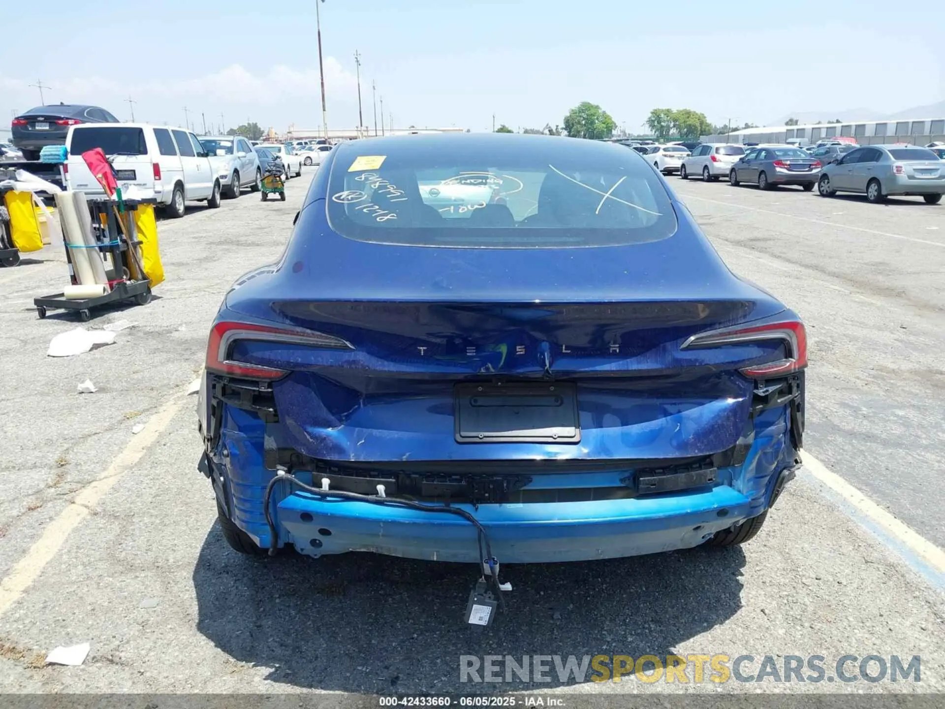 17 fotografías del automóvil dañado 5YJ3E1EA1RF848991 TESLA MODEL 3 2024