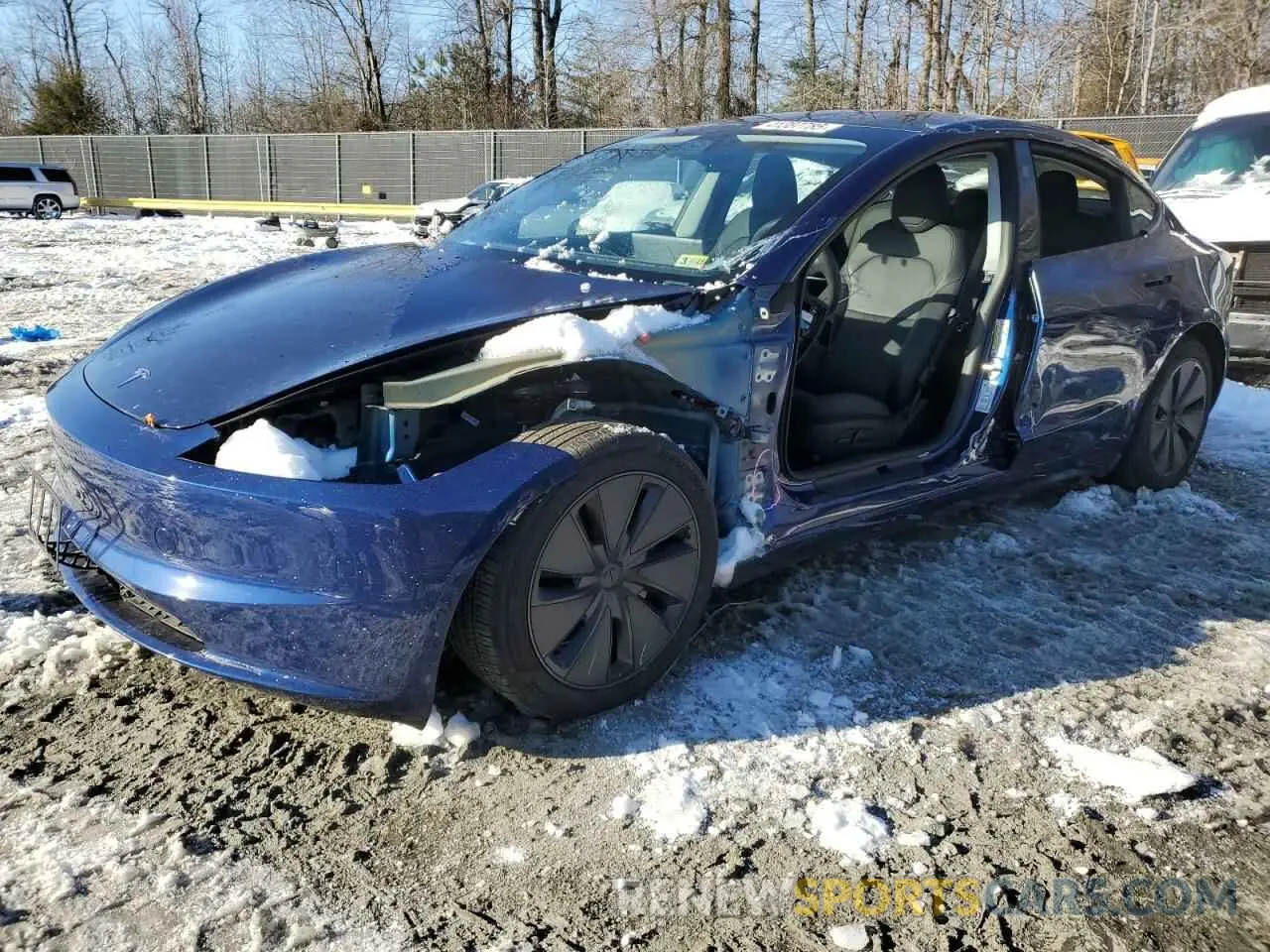 1 fotografías del automóvil dañado 5YJ3E1EA2RF727841 TESLA MODEL 3 2024