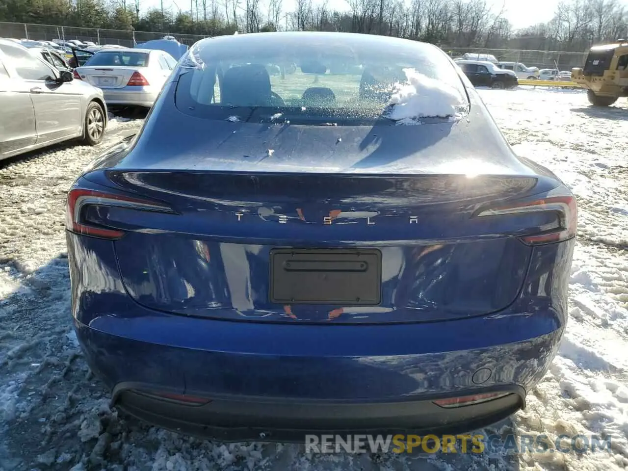 6 fotografías del automóvil dañado 5YJ3E1EA2RF727841 TESLA MODEL 3 2024