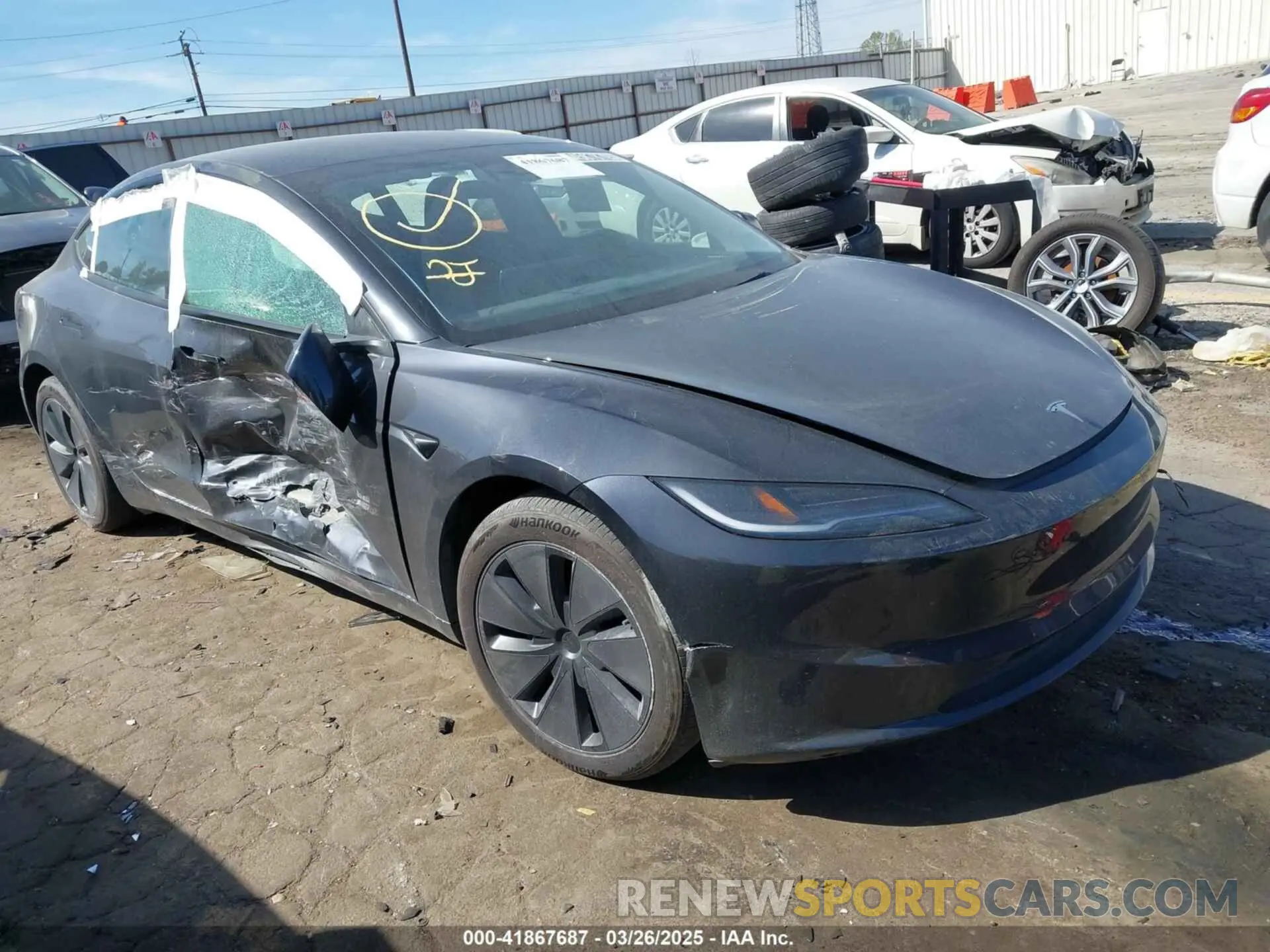 1 fotografías del automóvil dañado 5YJ3E1EA2RF728200 TESLA MODEL 3 2024