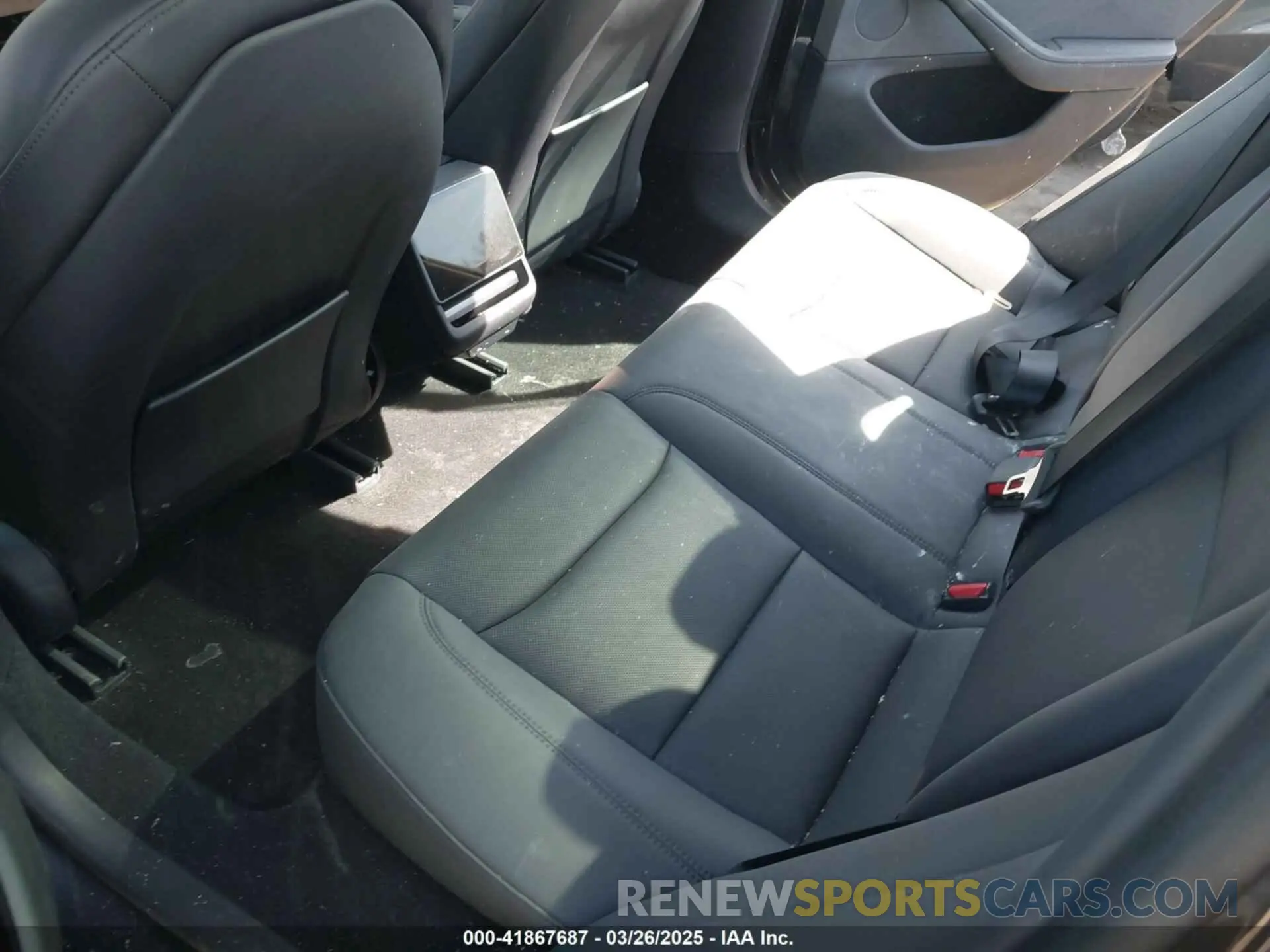 7 fotografías del automóvil dañado 5YJ3E1EA2RF728200 TESLA MODEL 3 2024