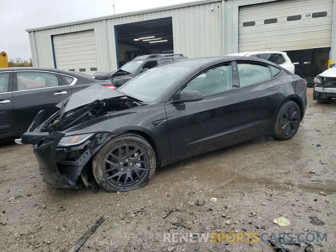 1 fotografías del automóvil dañado 5YJ3E1EA2RF731646 TESLA MODEL 3 2024