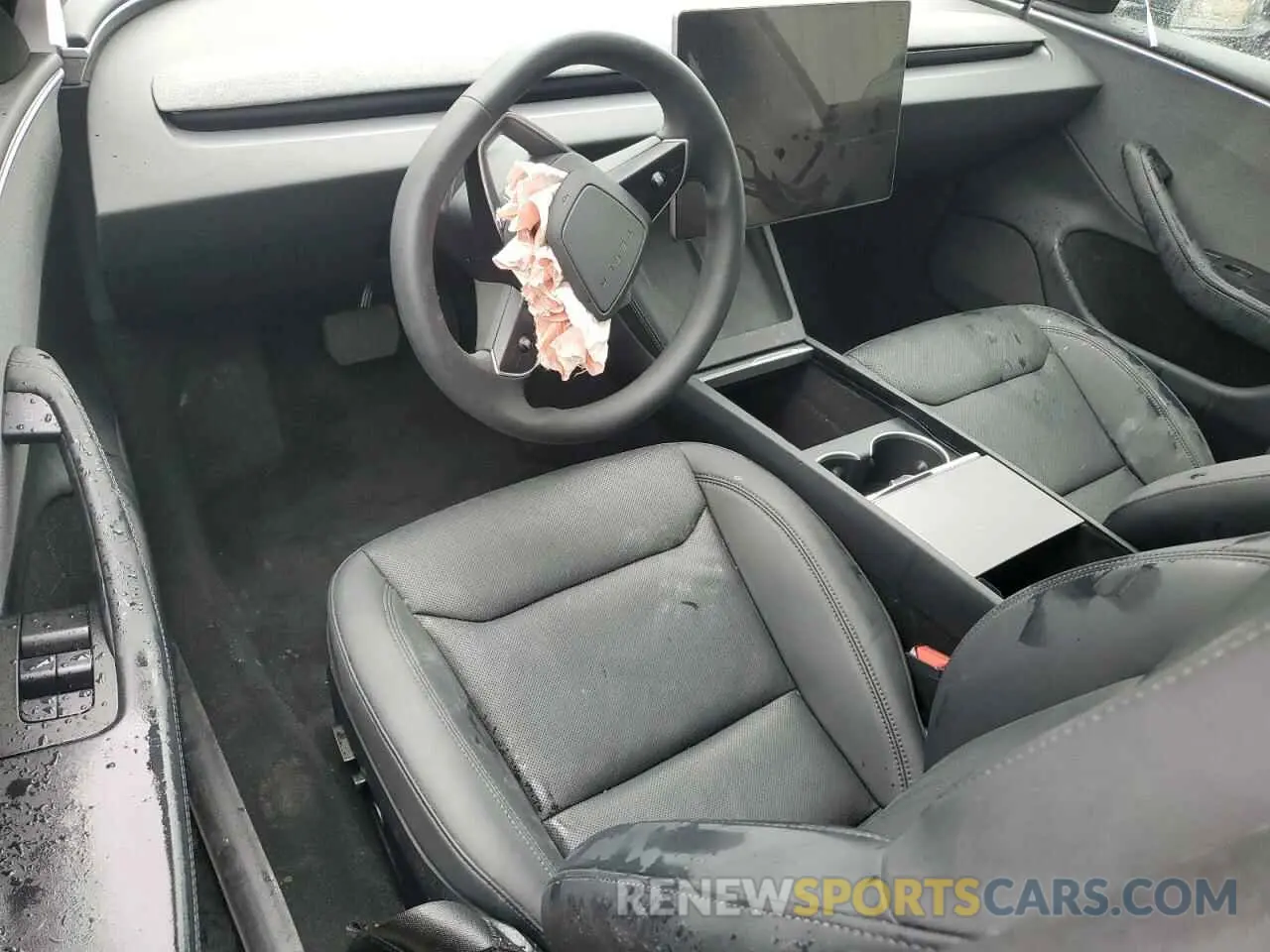8 fotografías del automóvil dañado 5YJ3E1EA2RF731646 TESLA MODEL 3 2024