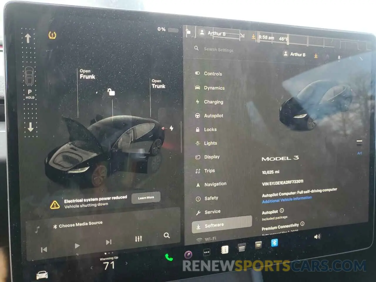 9 fotografías del automóvil dañado 5YJ3E1EA2RF733011 TESLA MODEL 3 2024