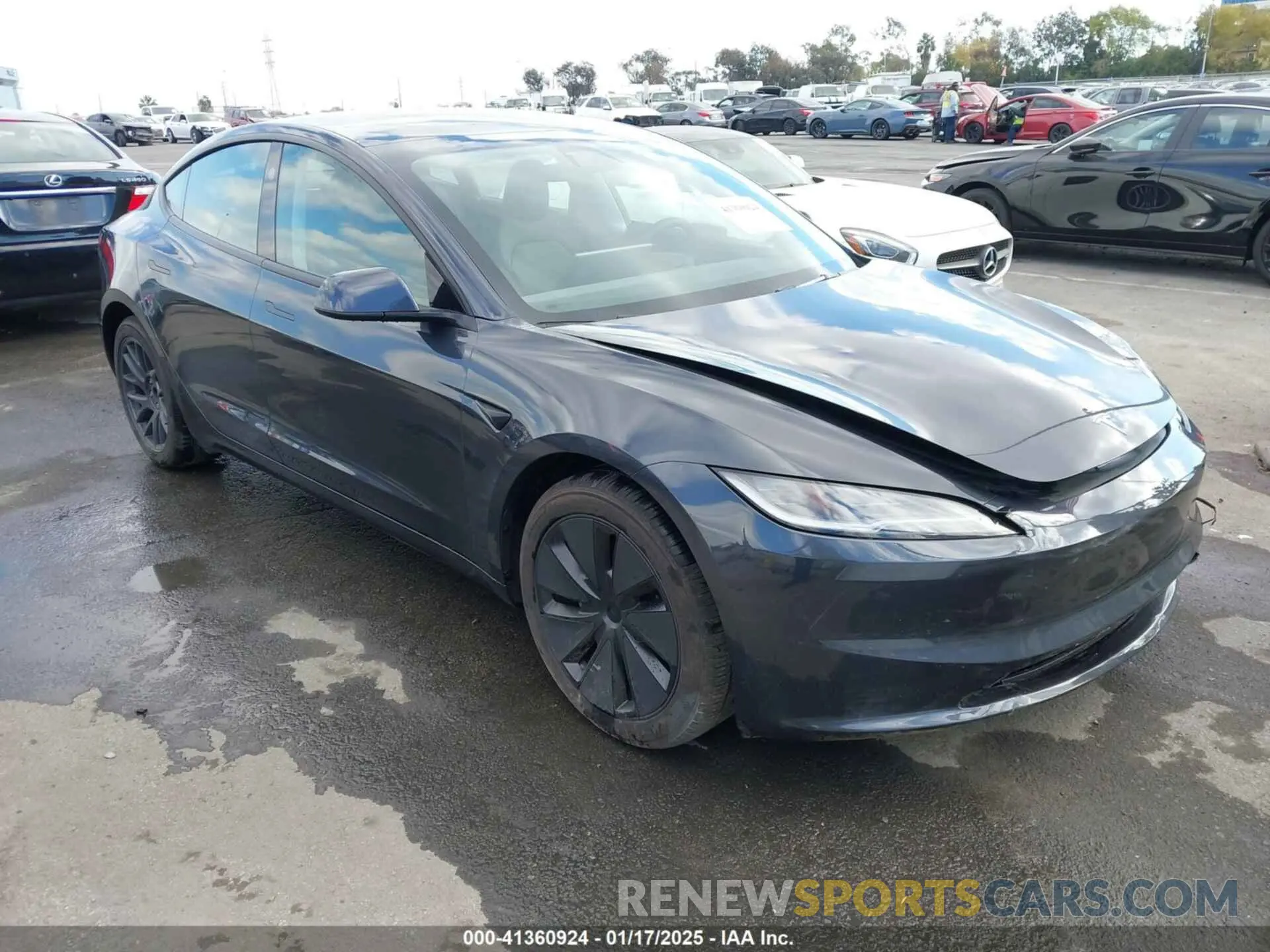 1 fotografías del automóvil dañado 5YJ3E1EA2RF739987 TESLA MODEL 3 2024