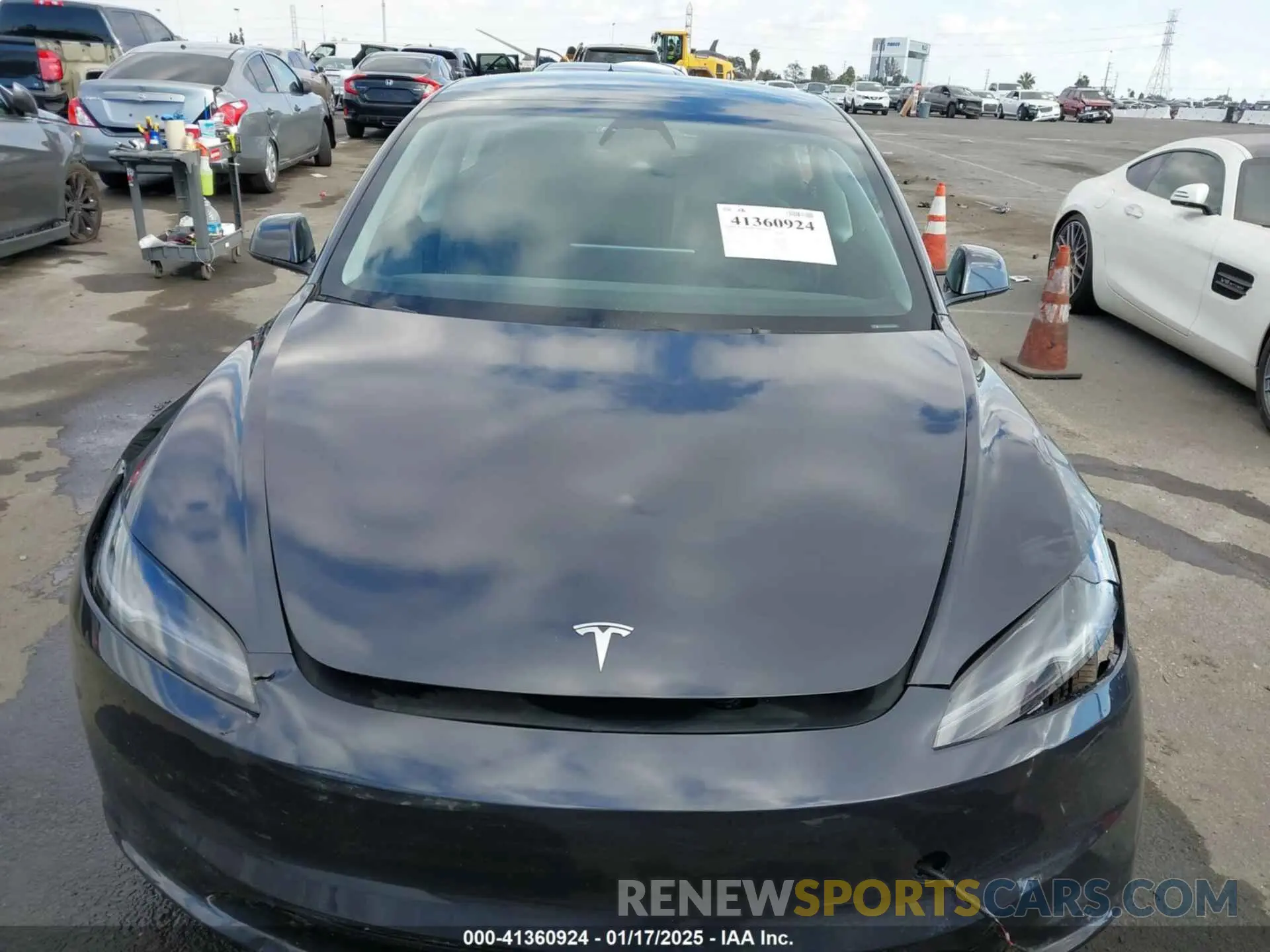 12 fotografías del automóvil dañado 5YJ3E1EA2RF739987 TESLA MODEL 3 2024