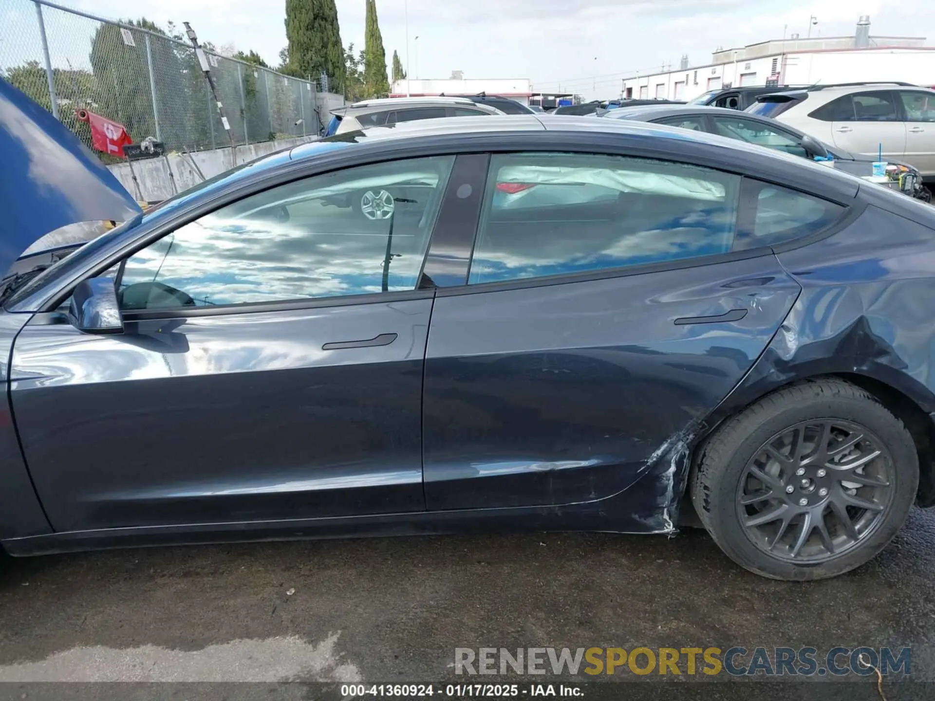 14 fotografías del automóvil dañado 5YJ3E1EA2RF739987 TESLA MODEL 3 2024