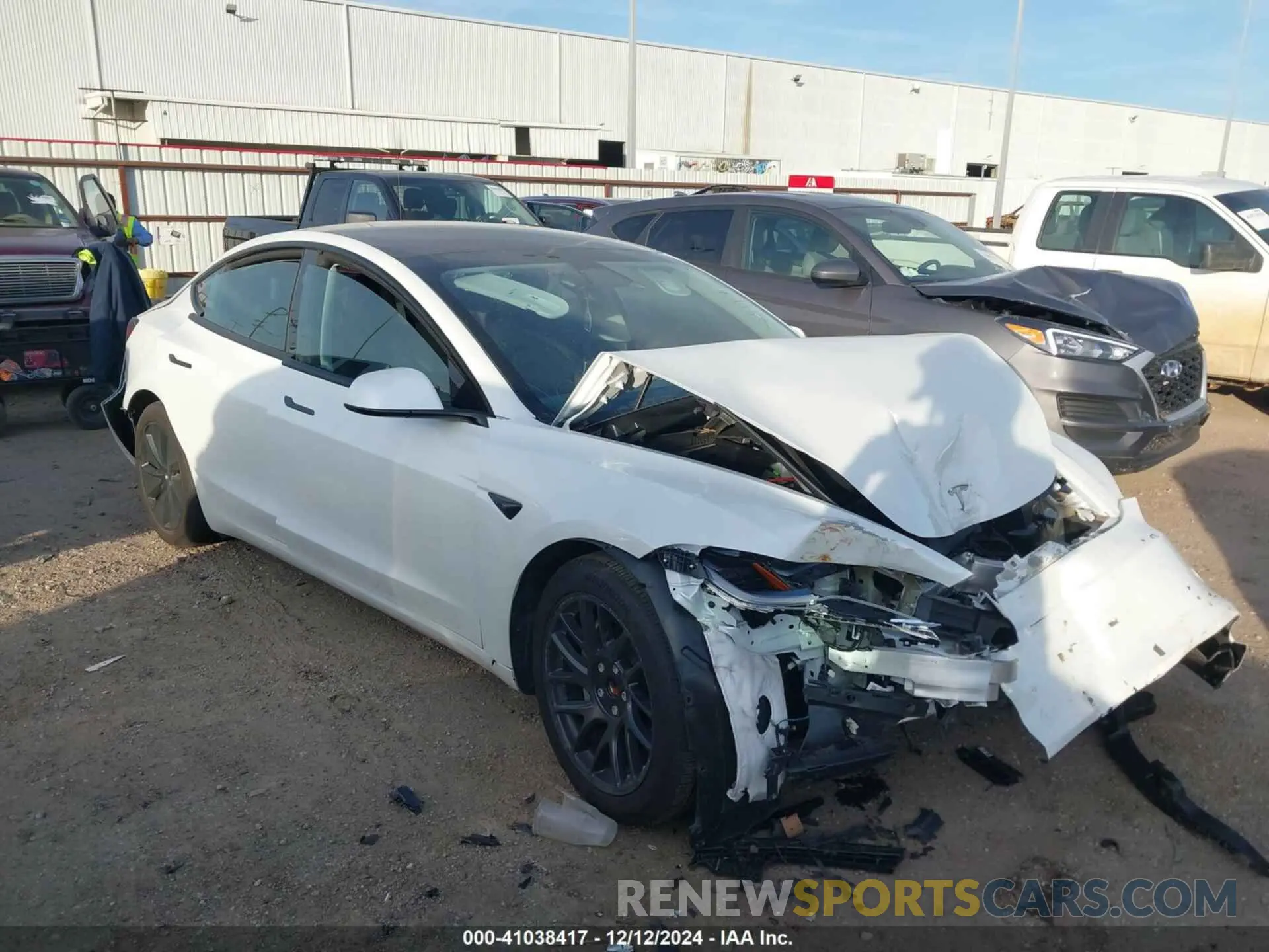 1 fotografías del automóvil dañado 5YJ3E1EA2RF747460 TESLA MODEL 3 2024