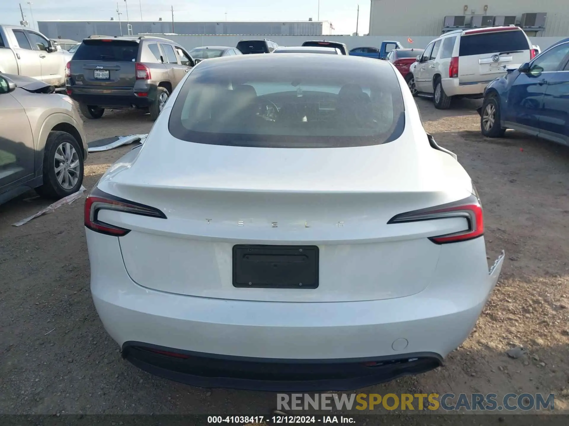 16 fotografías del automóvil dañado 5YJ3E1EA2RF747460 TESLA MODEL 3 2024
