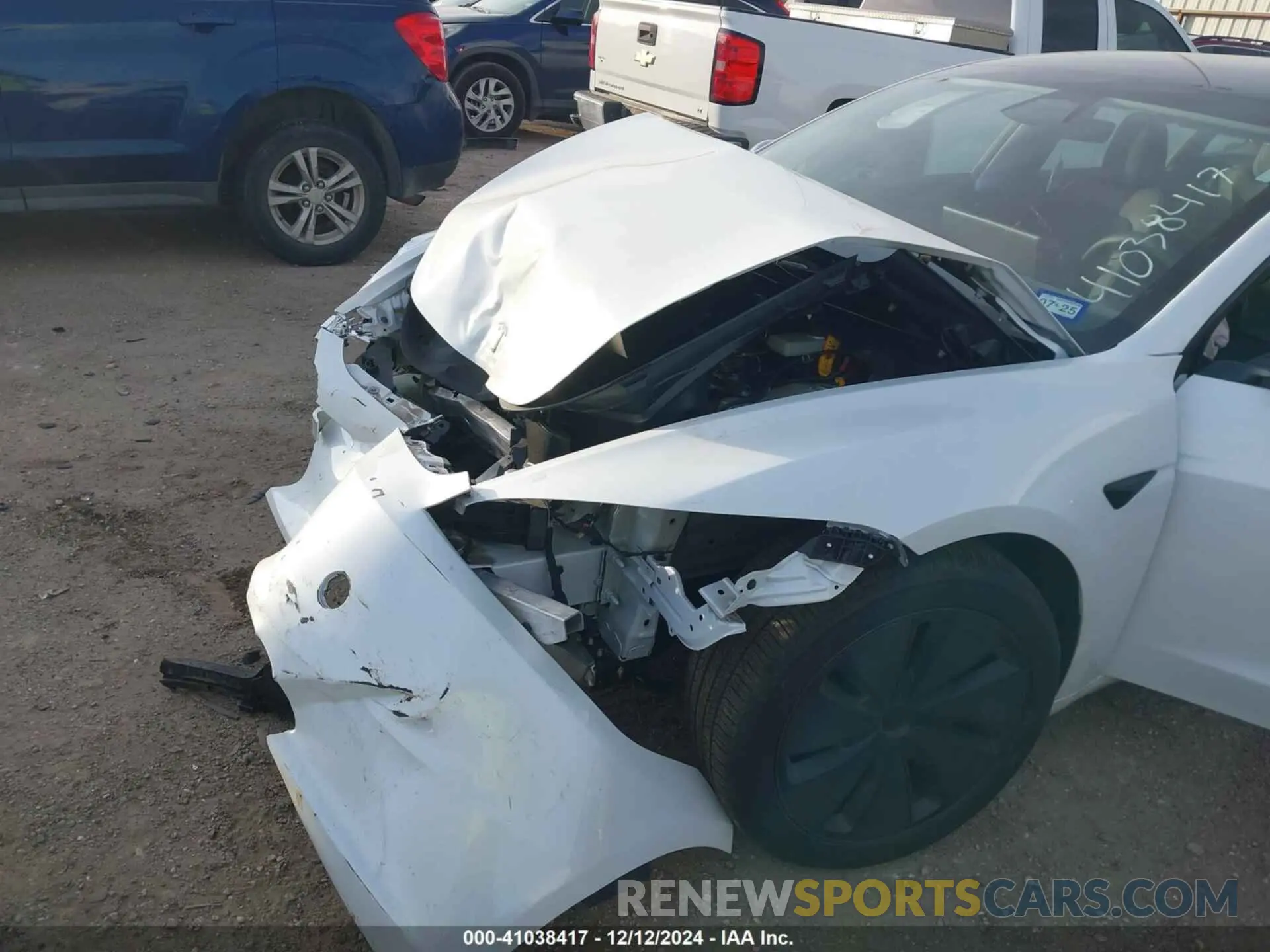 6 fotografías del automóvil dañado 5YJ3E1EA2RF747460 TESLA MODEL 3 2024