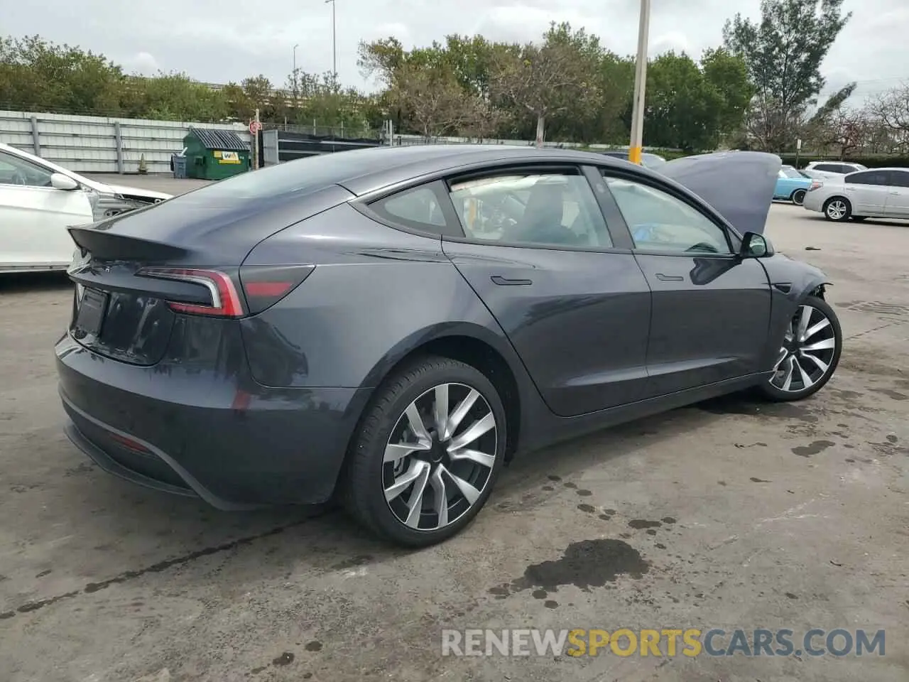 3 fotografías del automóvil dañado 5YJ3E1EA2RF751539 TESLA MODEL 3 2024