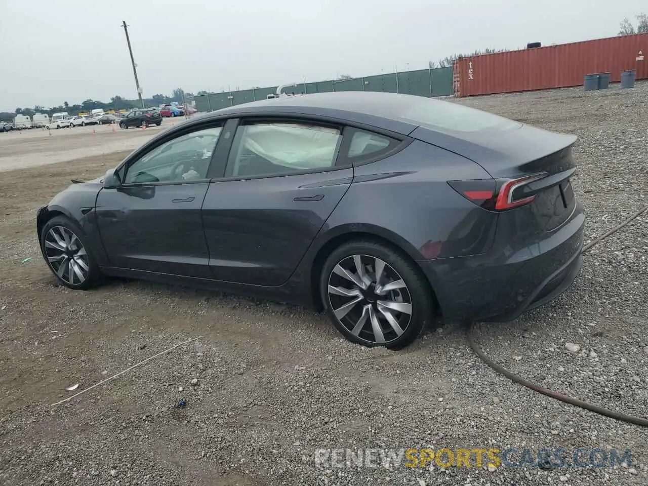 2 fotografías del automóvil dañado 5YJ3E1EA2RF751590 TESLA MODEL 3 2024