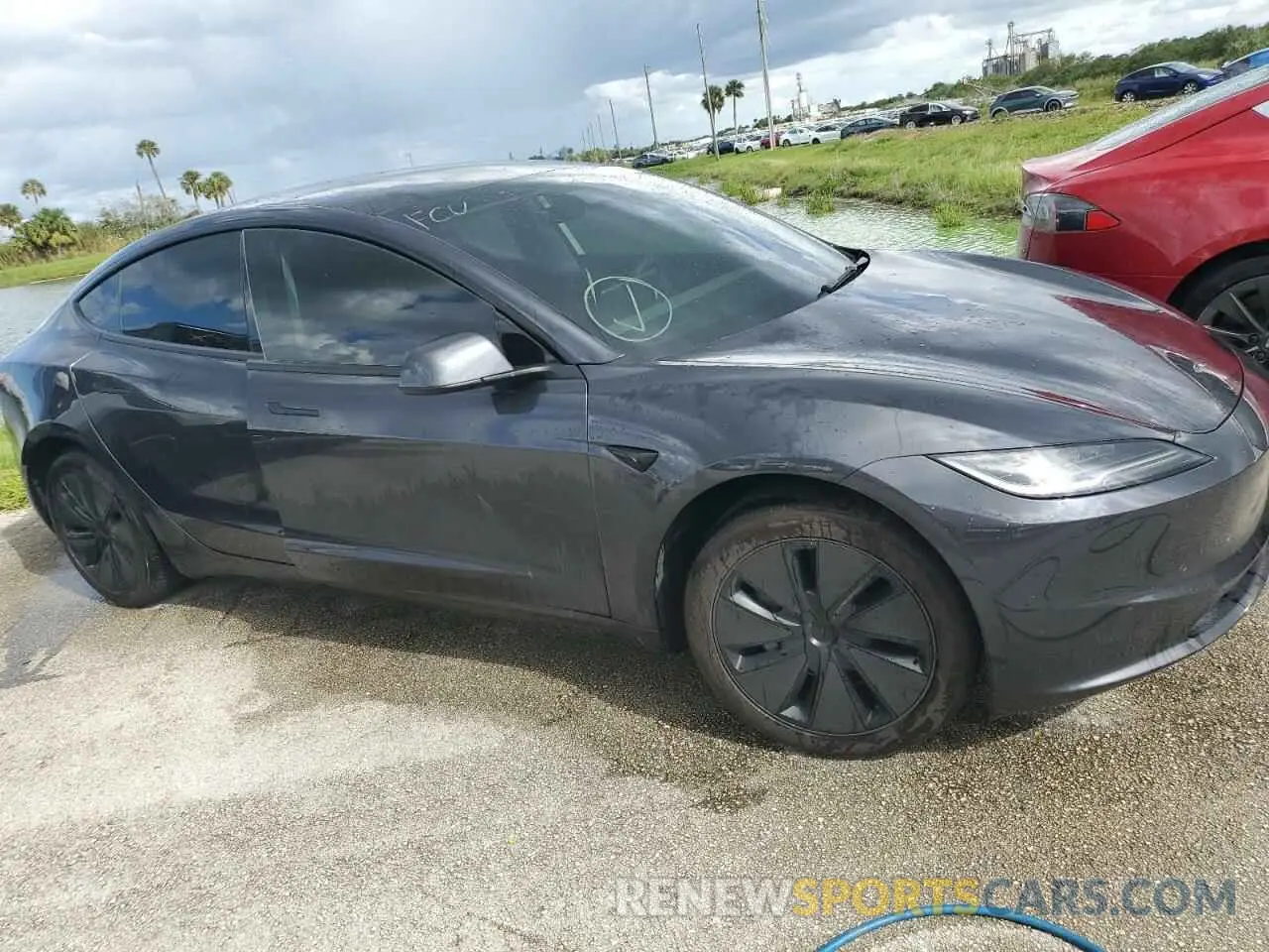 4 fotografías del automóvil dañado 5YJ3E1EA2RF756126 TESLA MODEL 3 2024