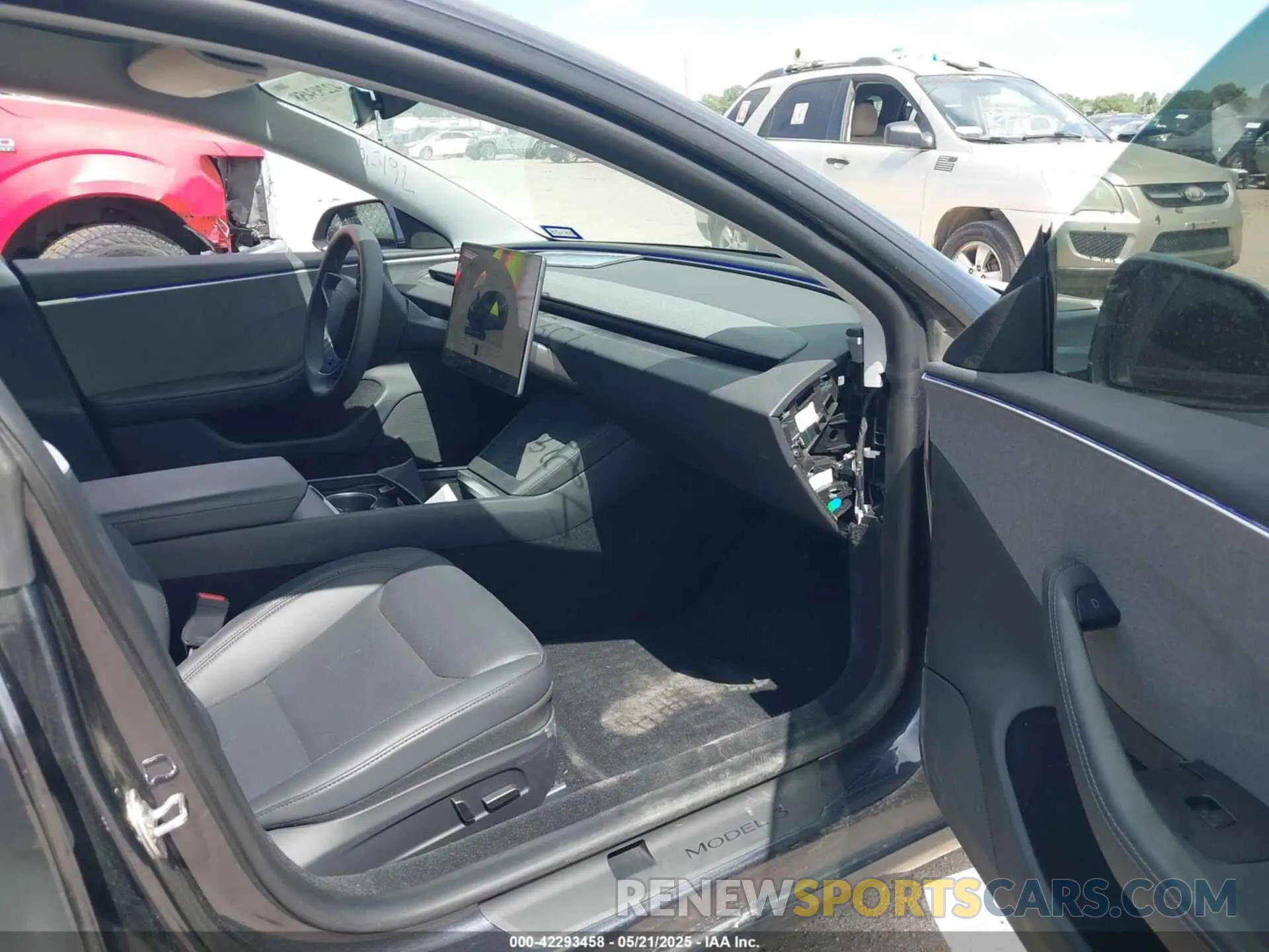 5 fotografías del automóvil dañado 5YJ3E1EA2RF761519 TESLA MODEL 3 2024