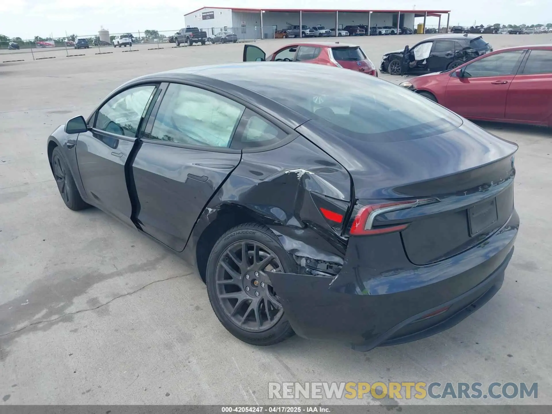 6 fotografías del automóvil dañado 5YJ3E1EA2RF763254 TESLA MODEL 3 2024