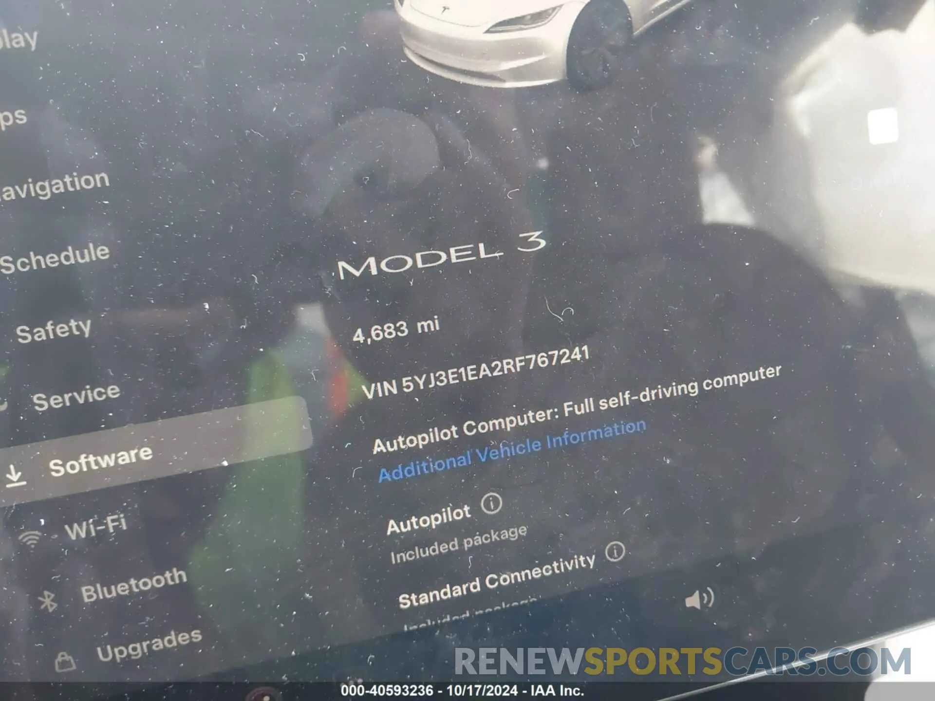 14 fotografías del automóvil dañado 5YJ3E1EA2RF767241 TESLA MODEL 3 2024