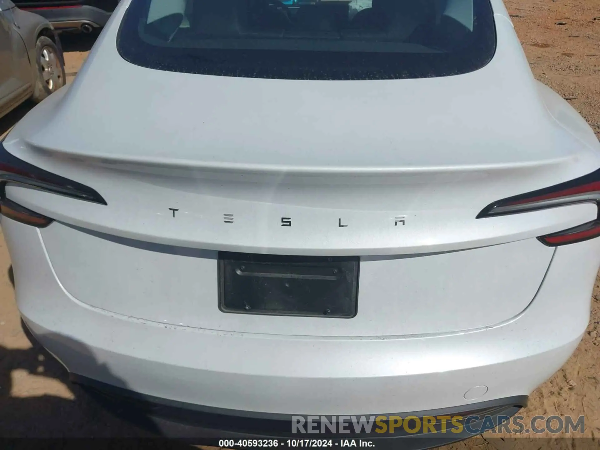 15 fotografías del automóvil dañado 5YJ3E1EA2RF767241 TESLA MODEL 3 2024