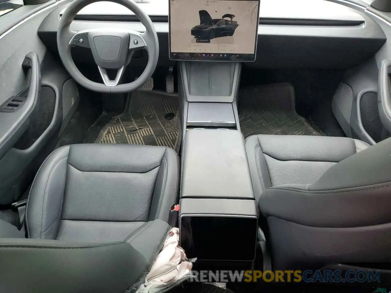 8 fotografías del automóvil dañado 5YJ3E1EA2RF822321 TESLA MODEL 3 2024