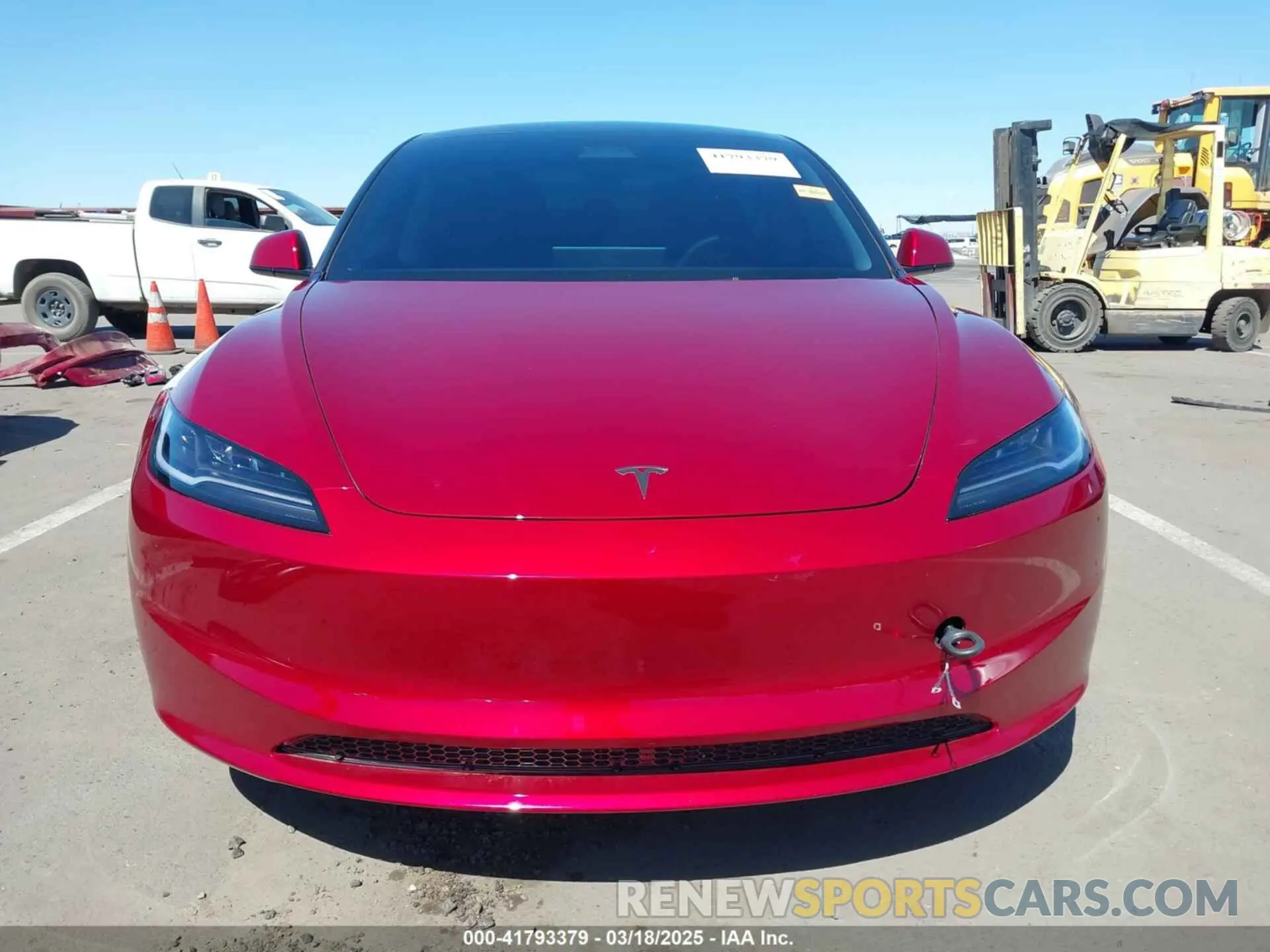 13 fotografías del automóvil dañado 5YJ3E1EA2RF825011 TESLA MODEL 3 2024