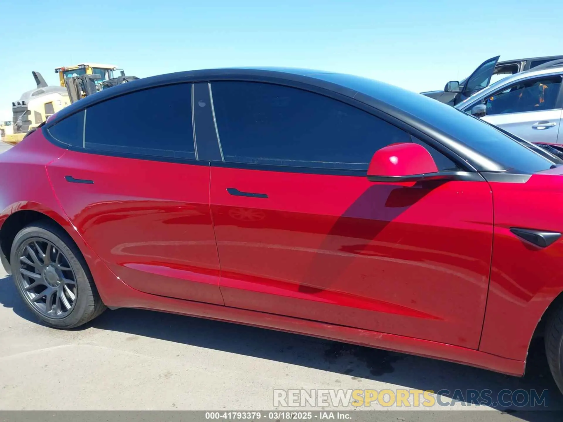 14 fotografías del automóvil dañado 5YJ3E1EA2RF825011 TESLA MODEL 3 2024