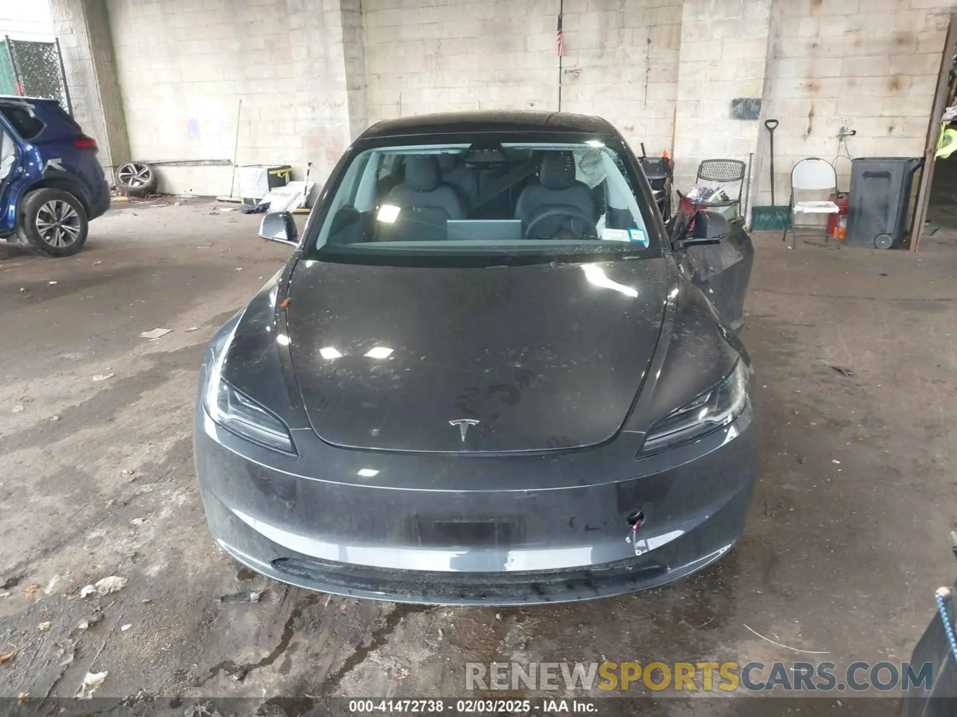 11 fotografías del automóvil dañado 5YJ3E1EA2RF847591 TESLA MODEL 3 2024