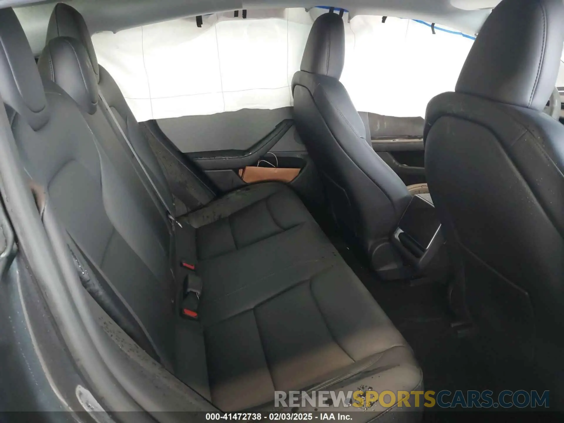 8 fotografías del automóvil dañado 5YJ3E1EA2RF847591 TESLA MODEL 3 2024