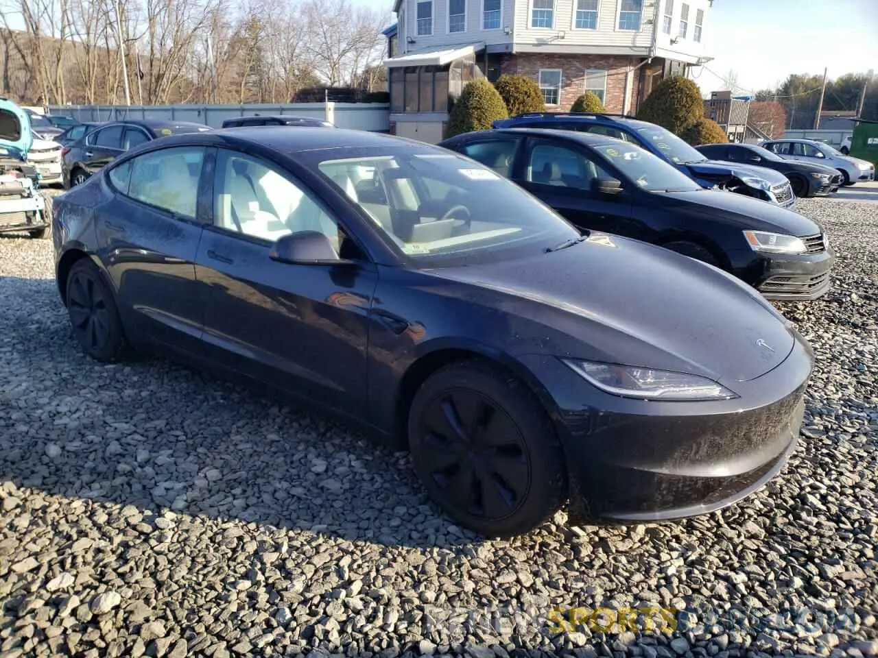 4 fotografías del automóvil dañado 5YJ3E1EA2RF859983 TESLA MODEL 3 2024