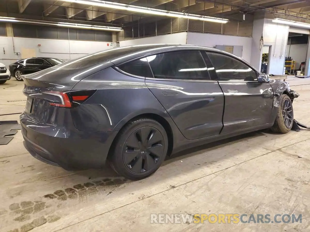 3 fotografías del automóvil dañado 5YJ3E1EA2RF860728 TESLA MODEL 3 2024