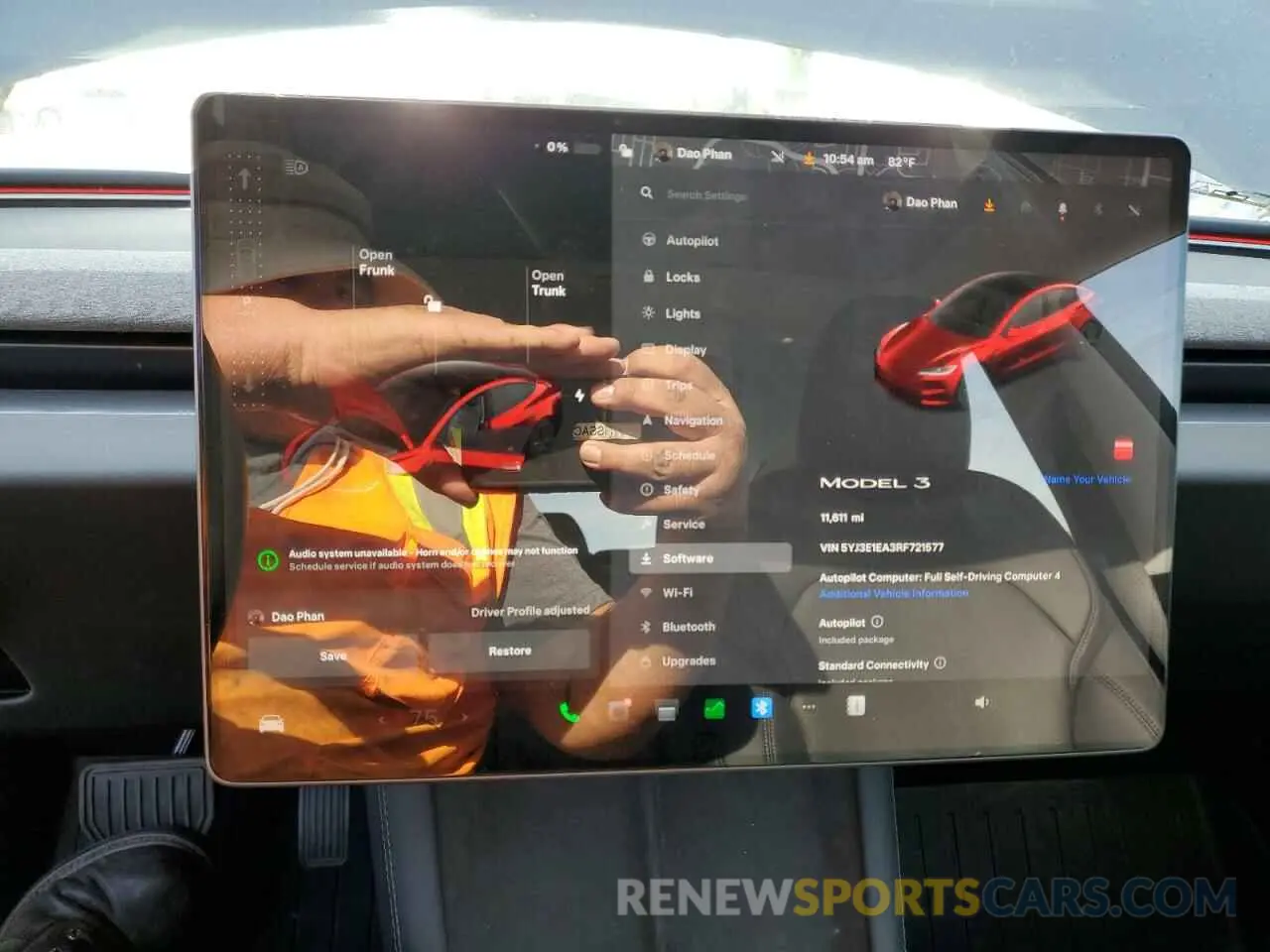 9 fotografías del automóvil dañado 5YJ3E1EA3RF721577 TESLA MODEL 3 2024