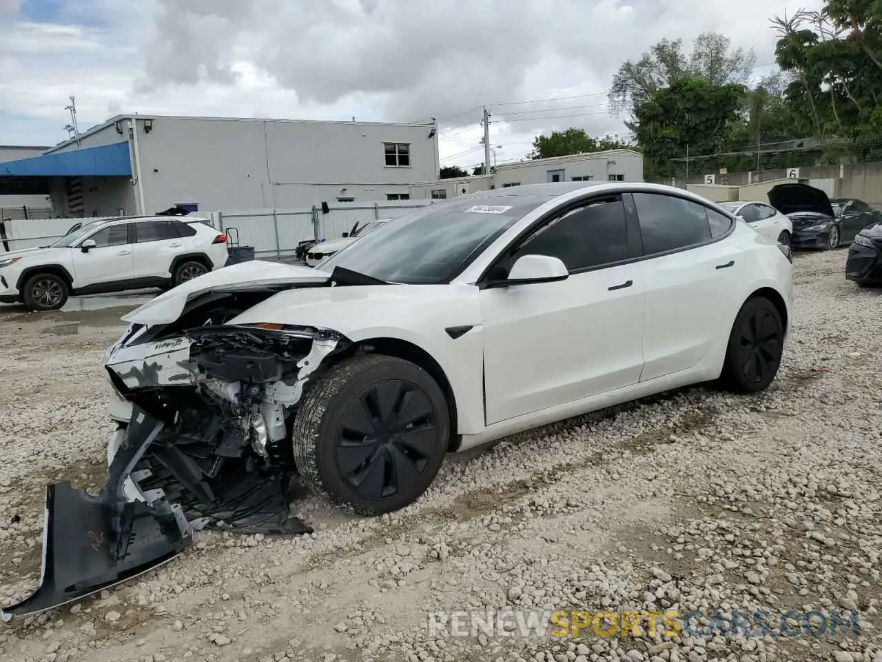 1 fotografías del automóvil dañado 5YJ3E1EA3RF728612 TESLA MODEL 3 2024